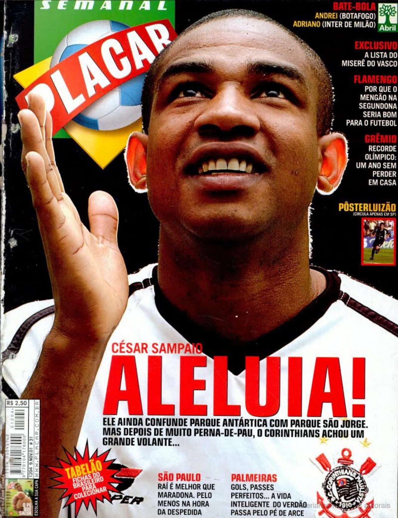 Capa da edição Nº 1204 da revista PLACAR