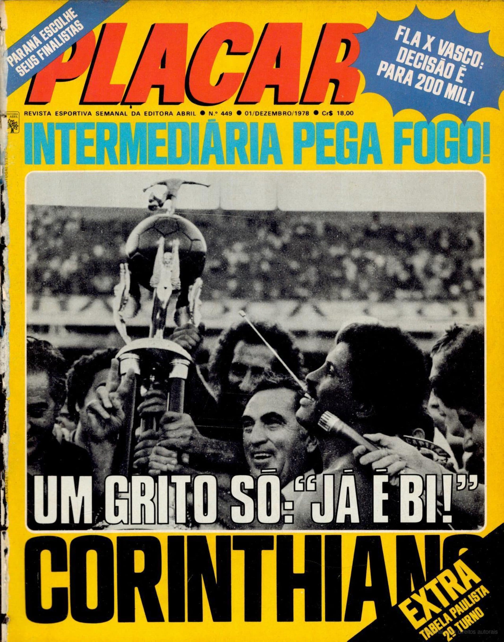 Capa da edição Intermediária Pega Fogo! da revista PLACAR