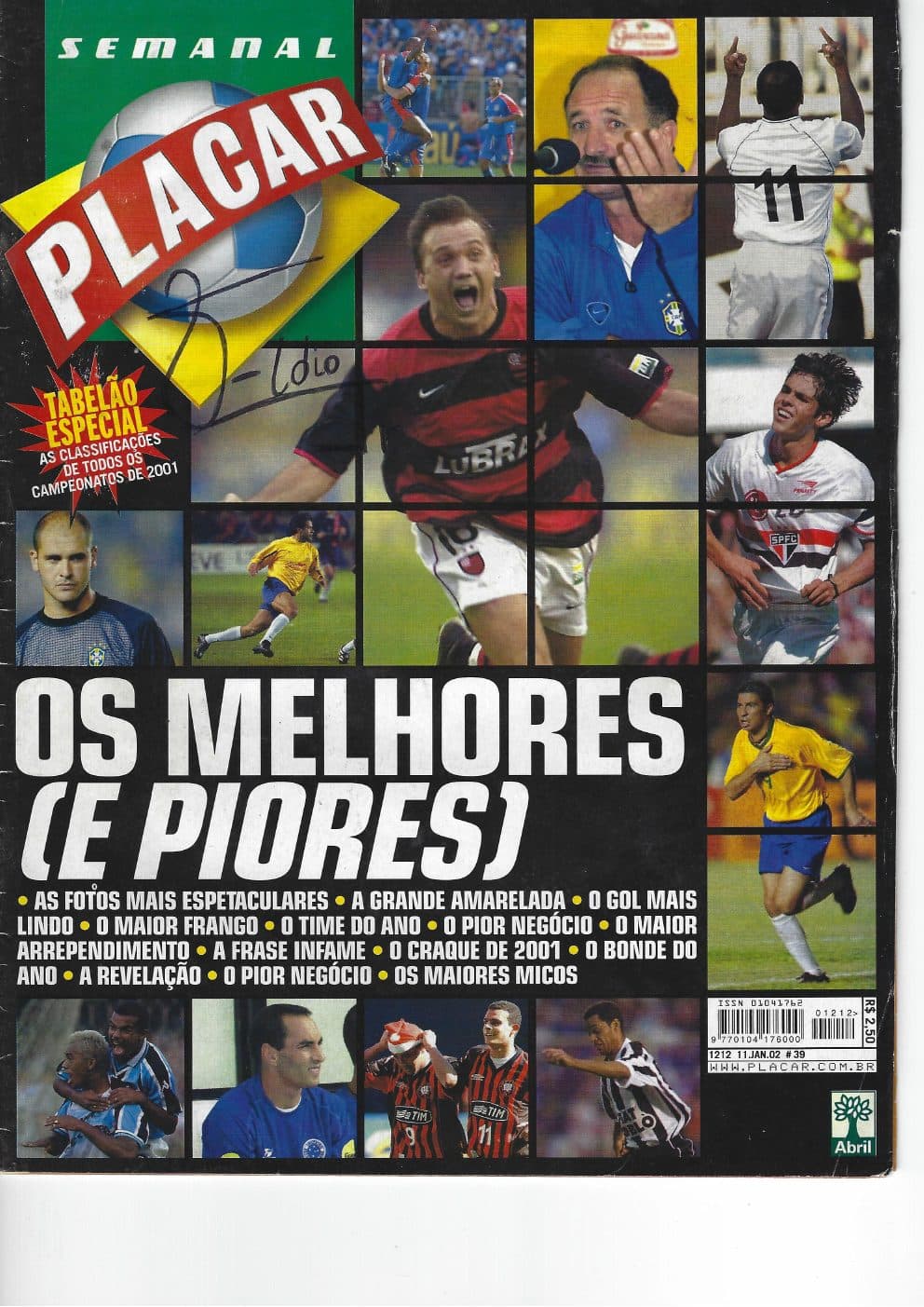 Capa da edição Nº 1212 da revista PLACAR