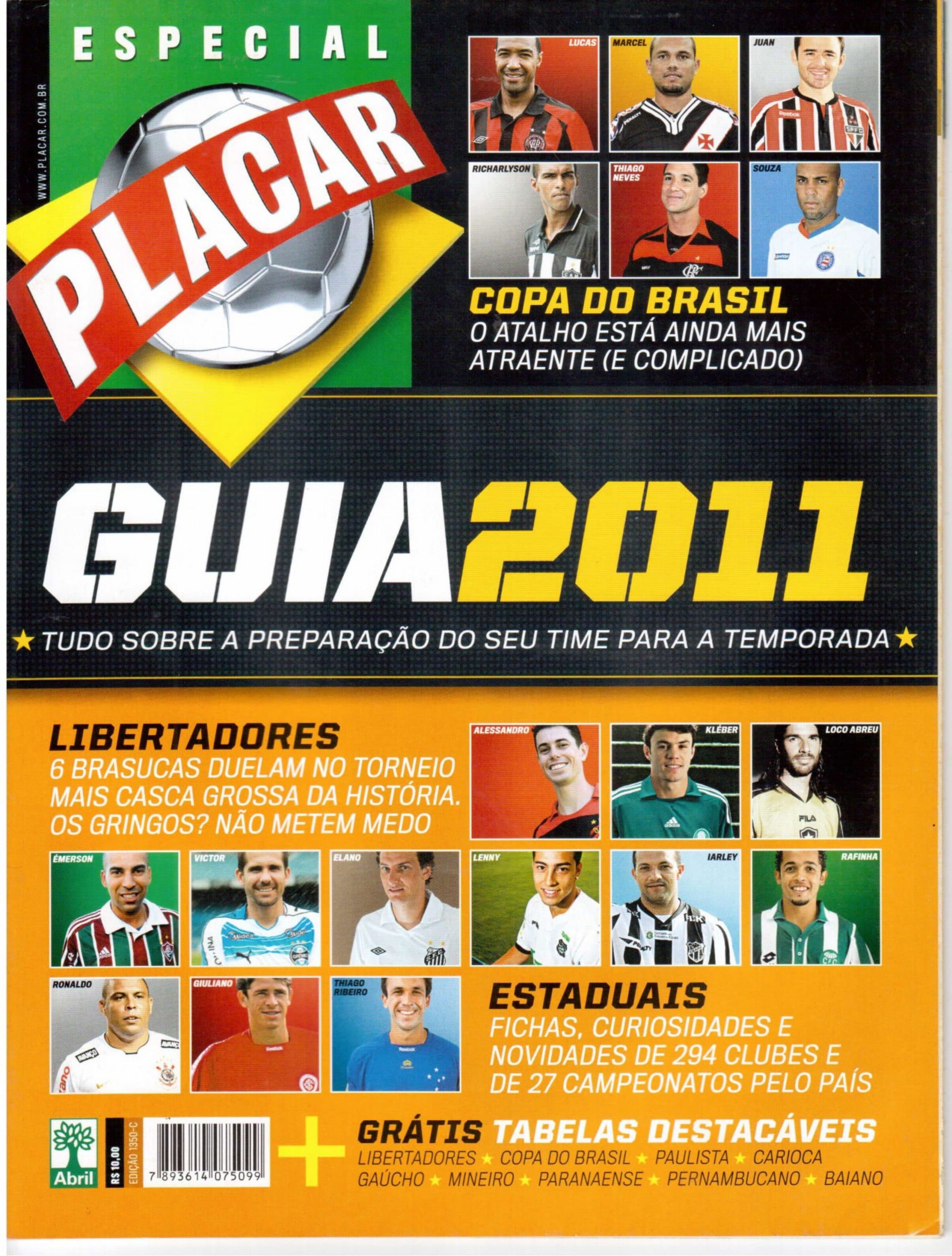 Capa da edição Nº 1350C da revista PLACAR