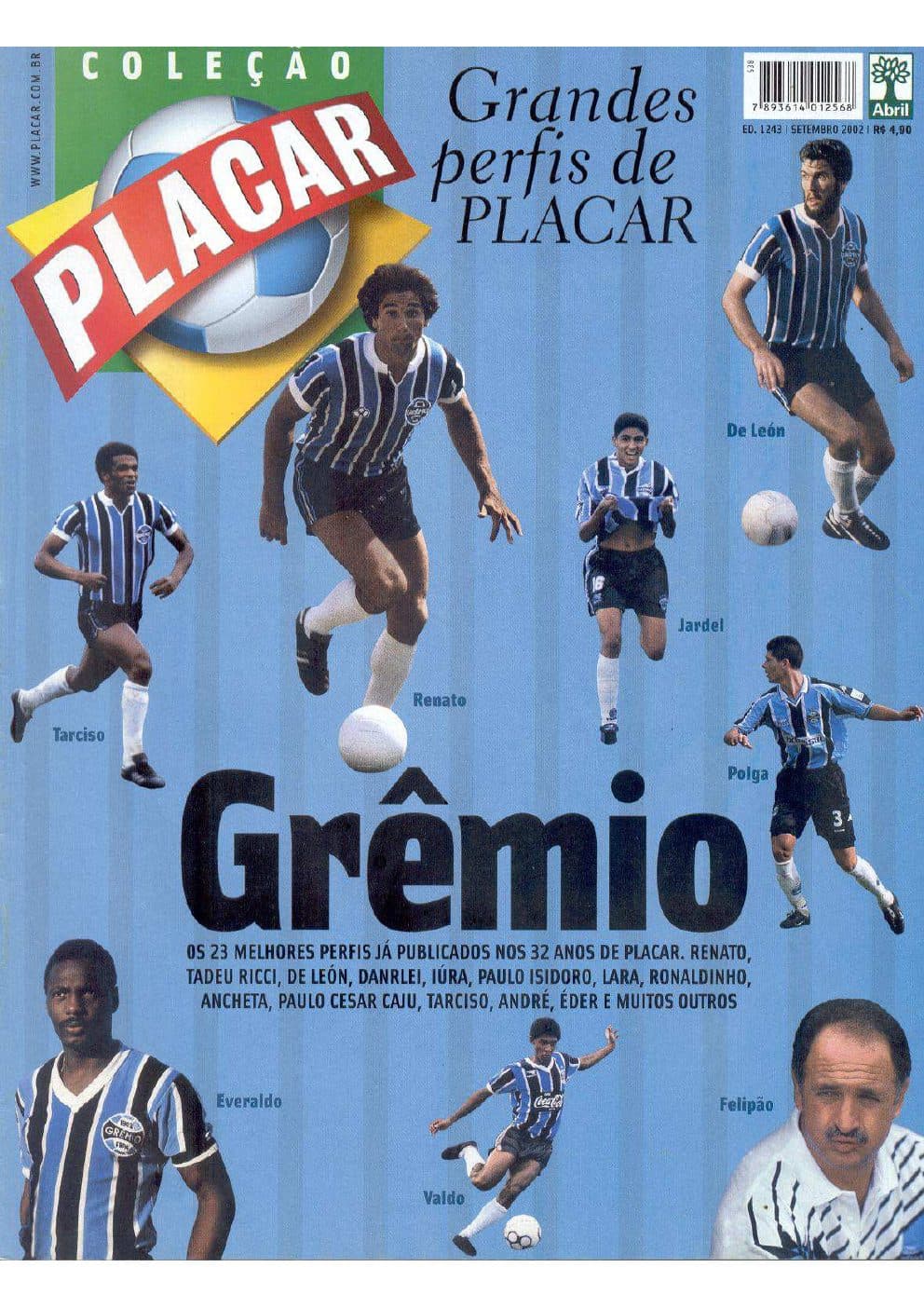 Capa da edição Nº 1243 da revista PLACAR