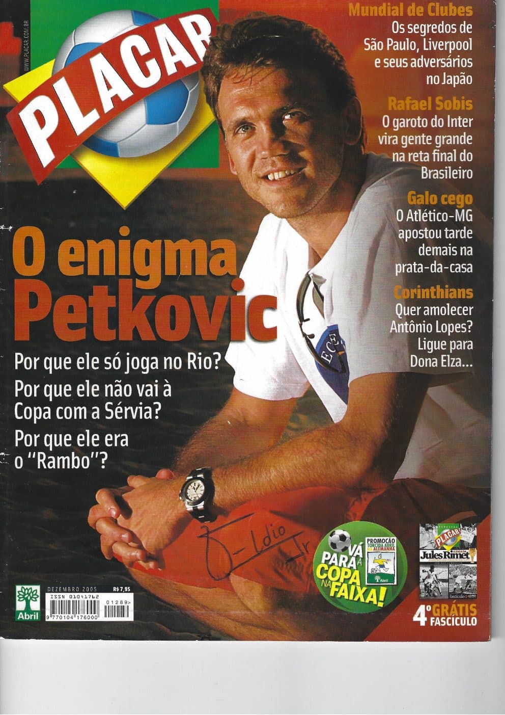 Capa da edição Nº 1289 da revista PLACAR