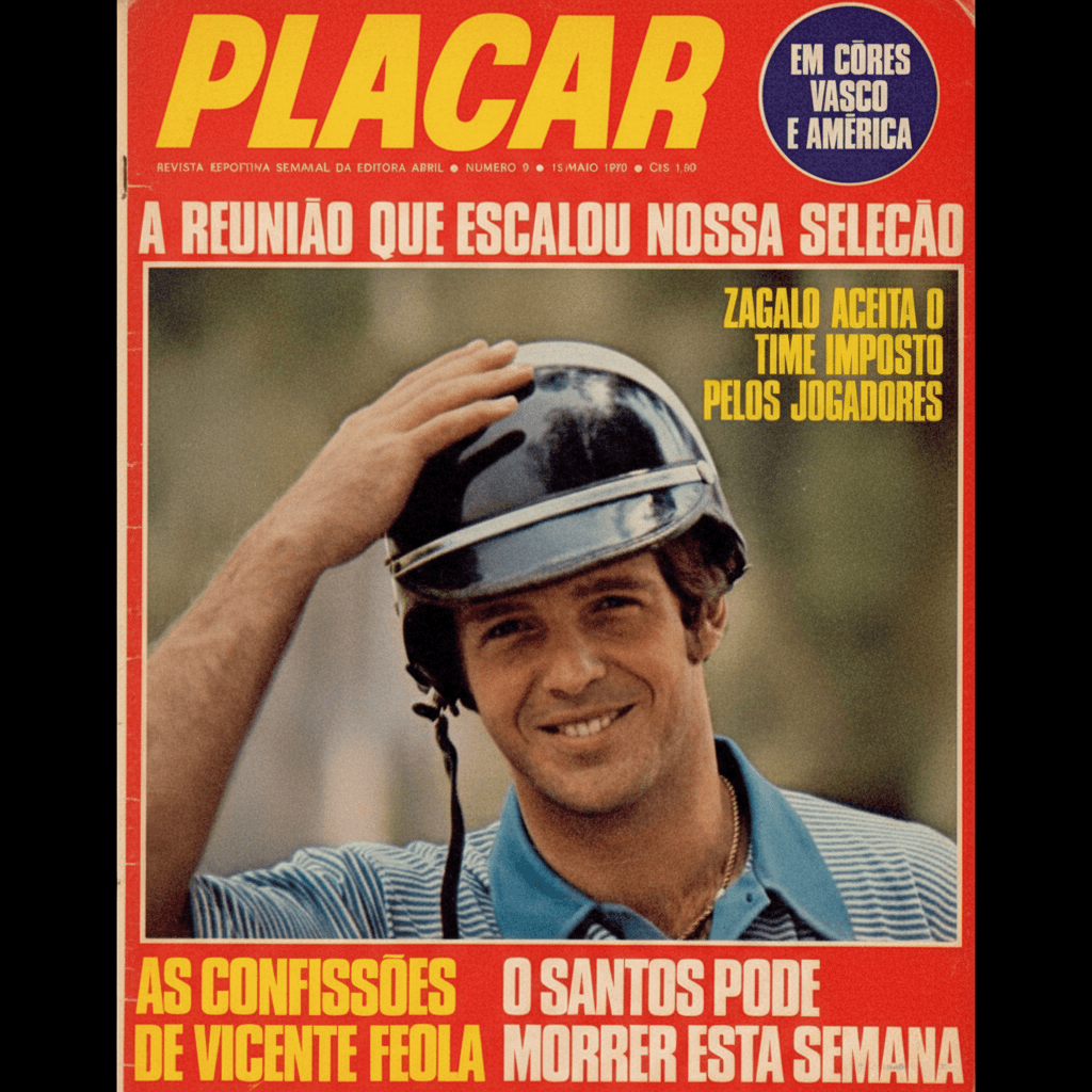 Capa da edição A reunião que escalou nossa seleção da revista PLACAR