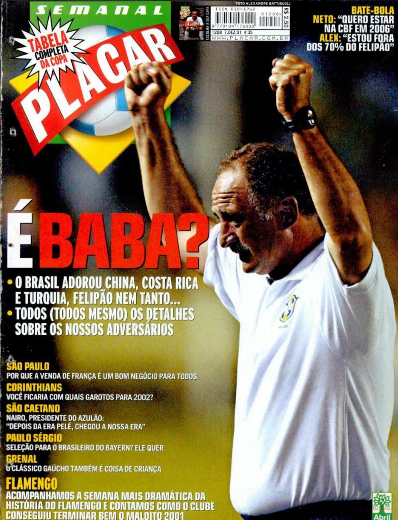 Capa da edição Nº 1208 da revista PLACAR