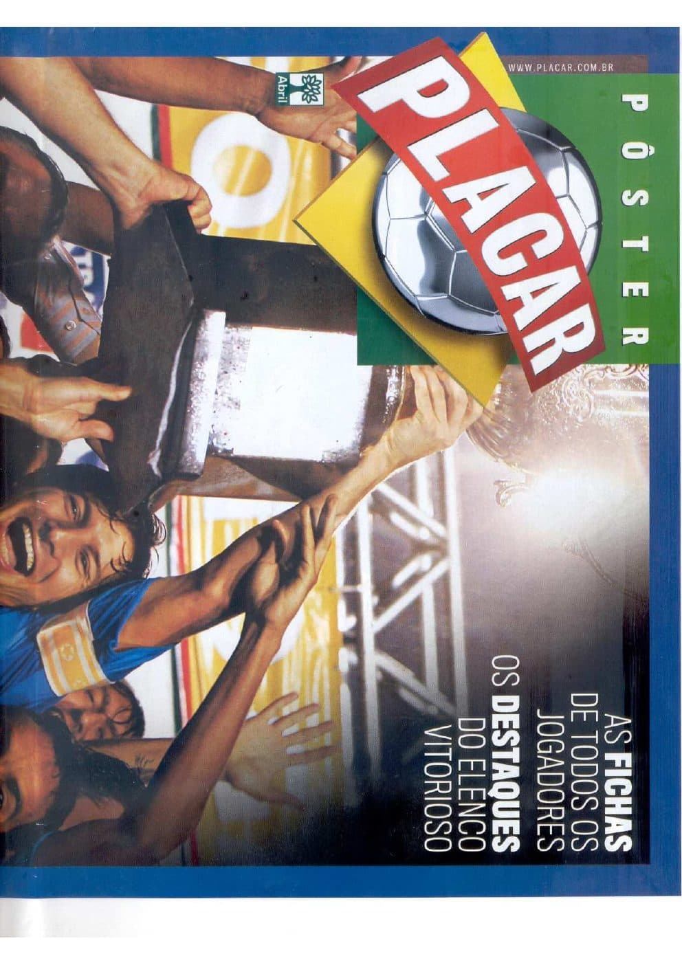 Capa da edição Nº 1306F da revista PLACAR