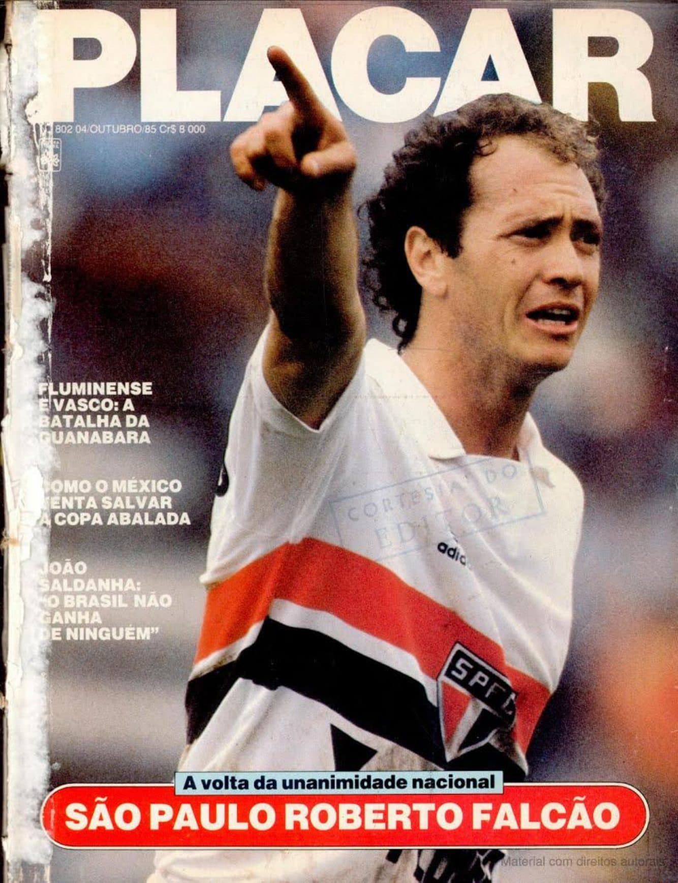 Capa da edição Nº 802 da revista PLACAR