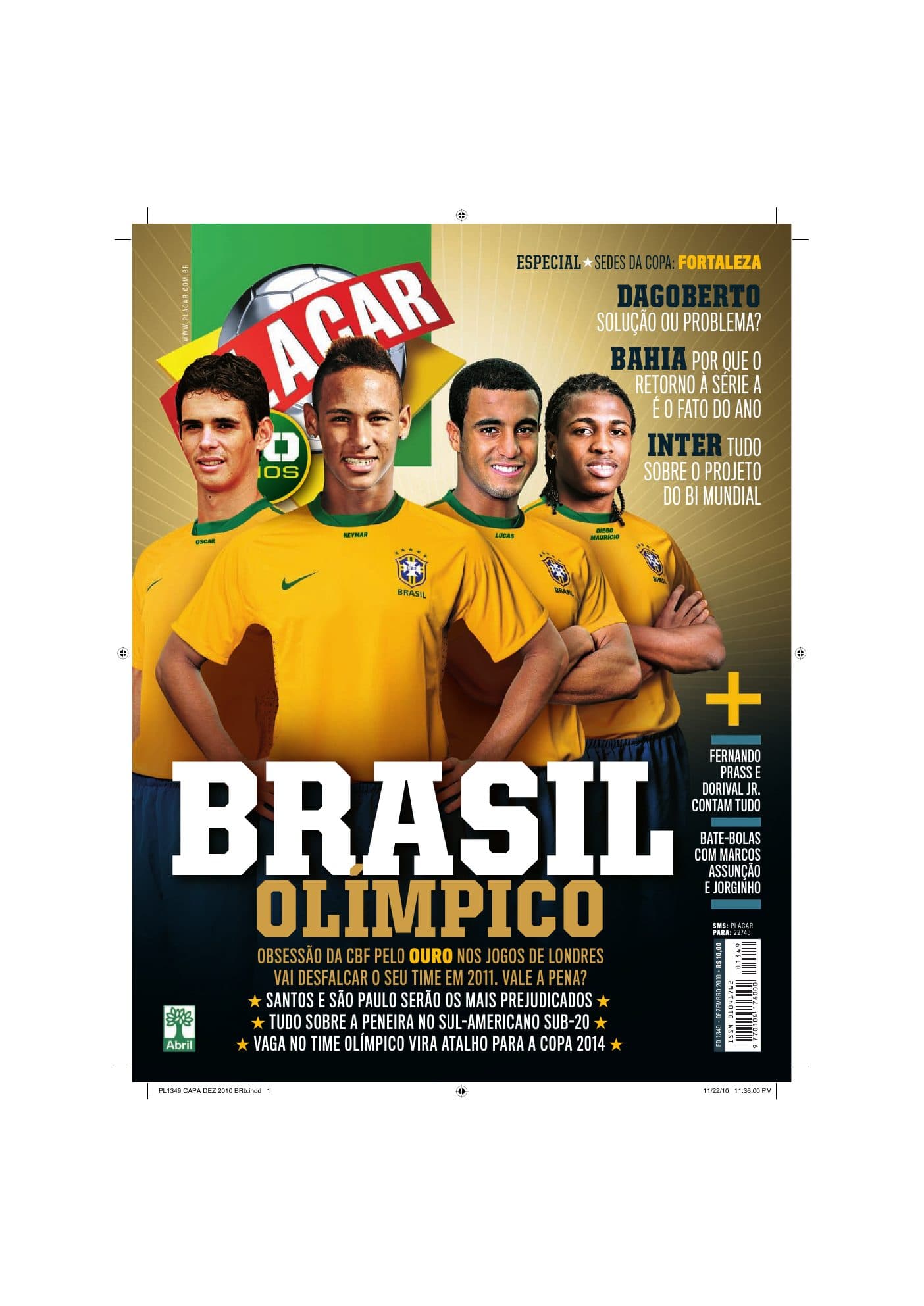 Capa da edição: 2010-EDIÇÃO