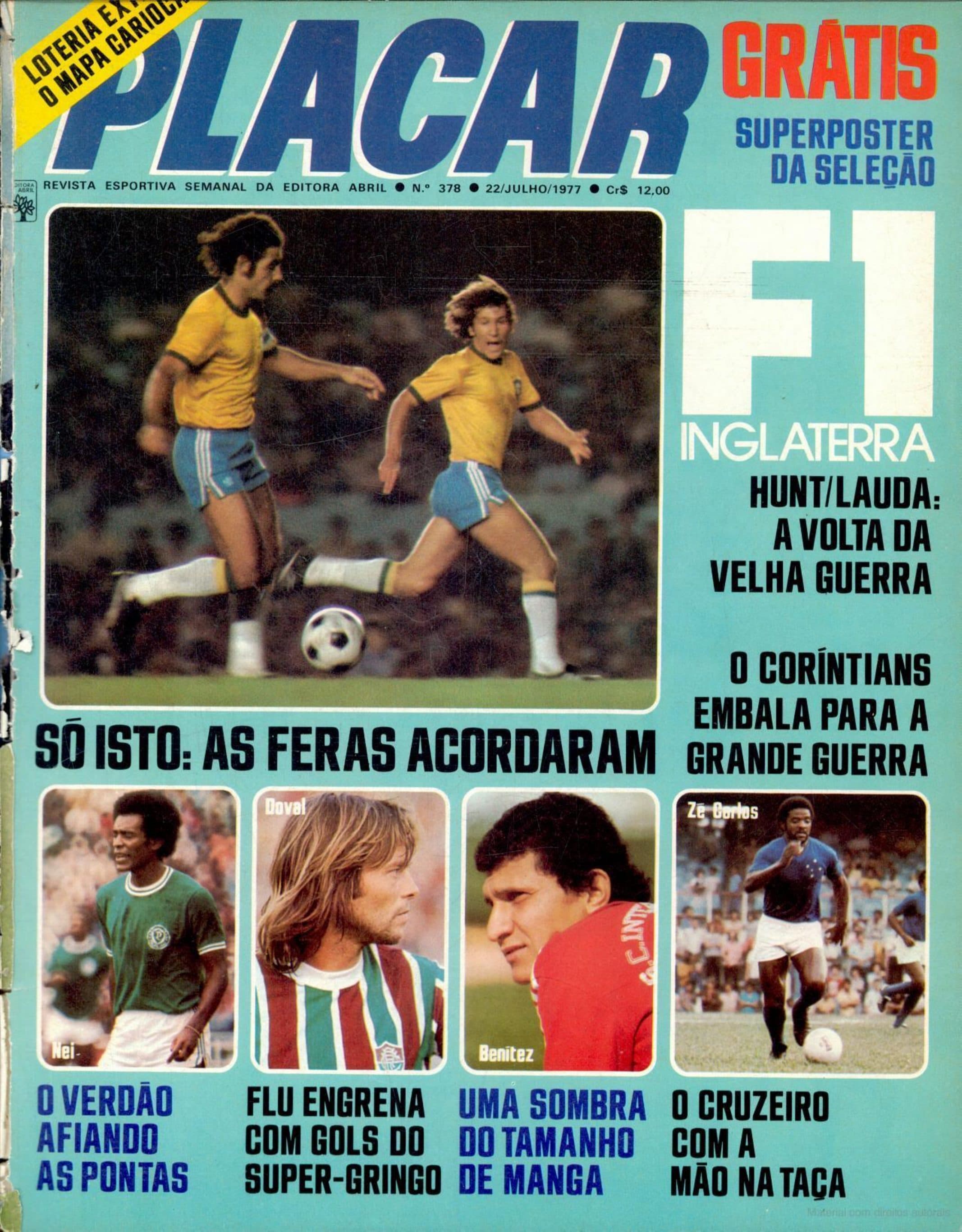 Capa da edição SÓ ISTO: AS FERAS ACORDARAM da revista PLACAR