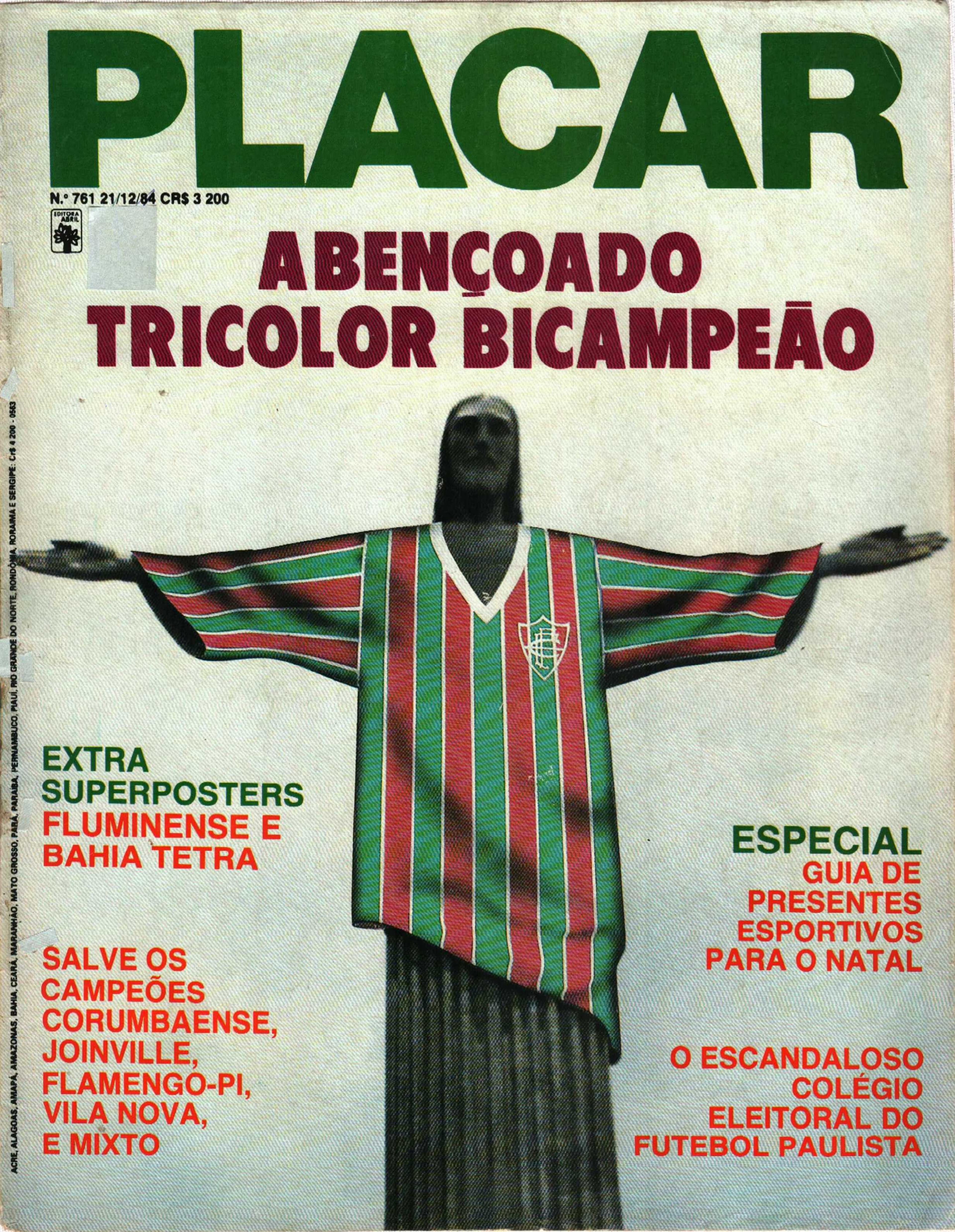 Capa da edição Nº 761 da revista PLACAR