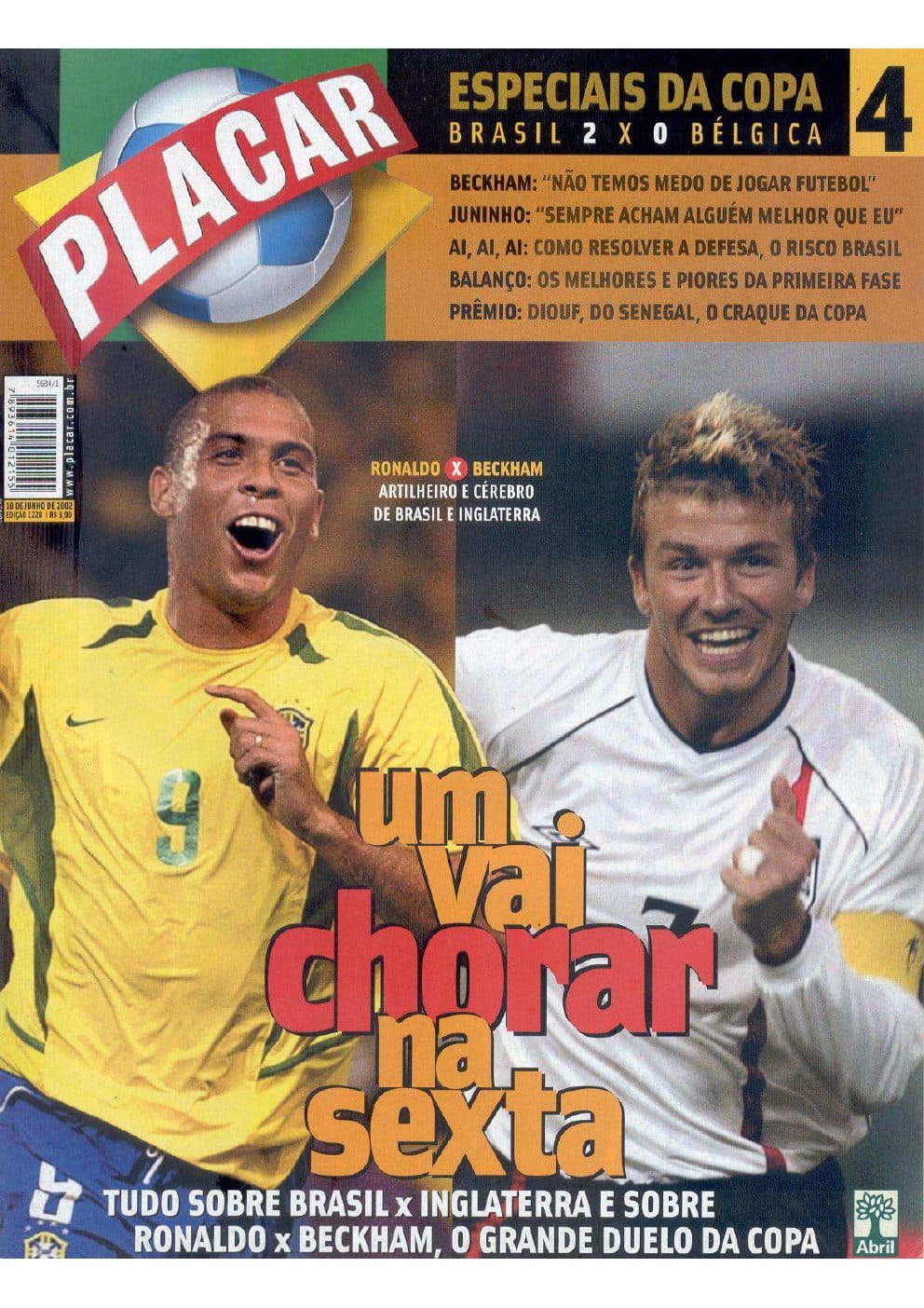Capa da edição Nº 1228 da revista PLACAR