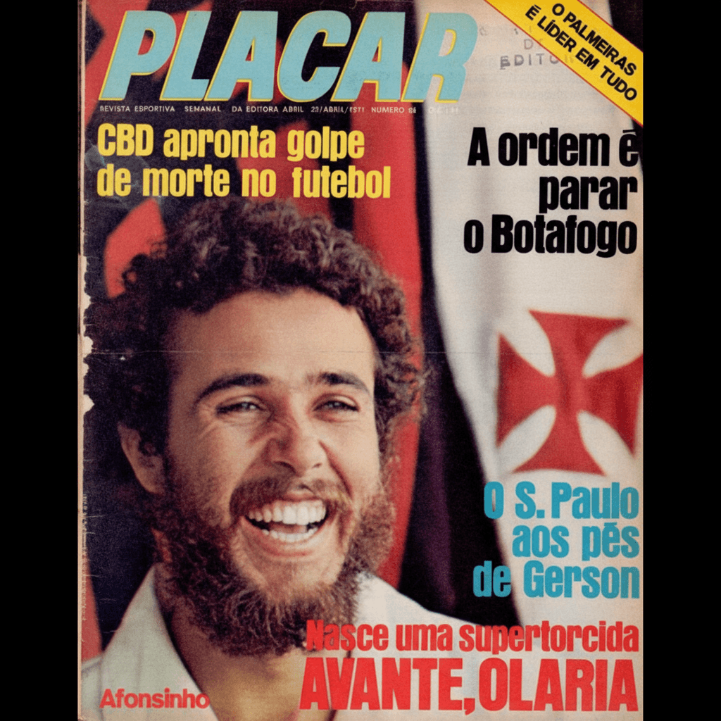 Capa da edição O Palmeiras é líder em tudo da revista PLACAR