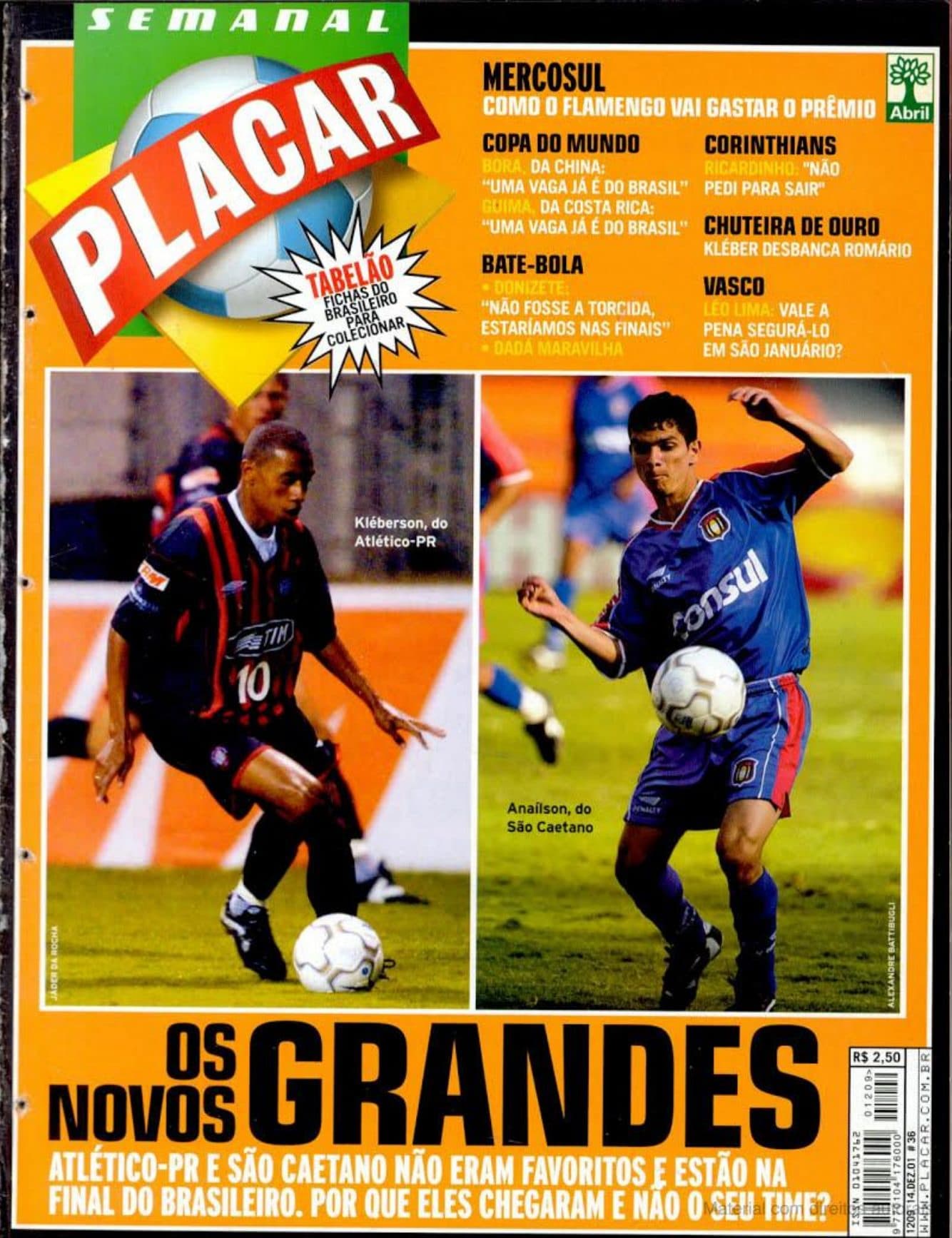 Capa da edição Nº 1209 da revista PLACAR