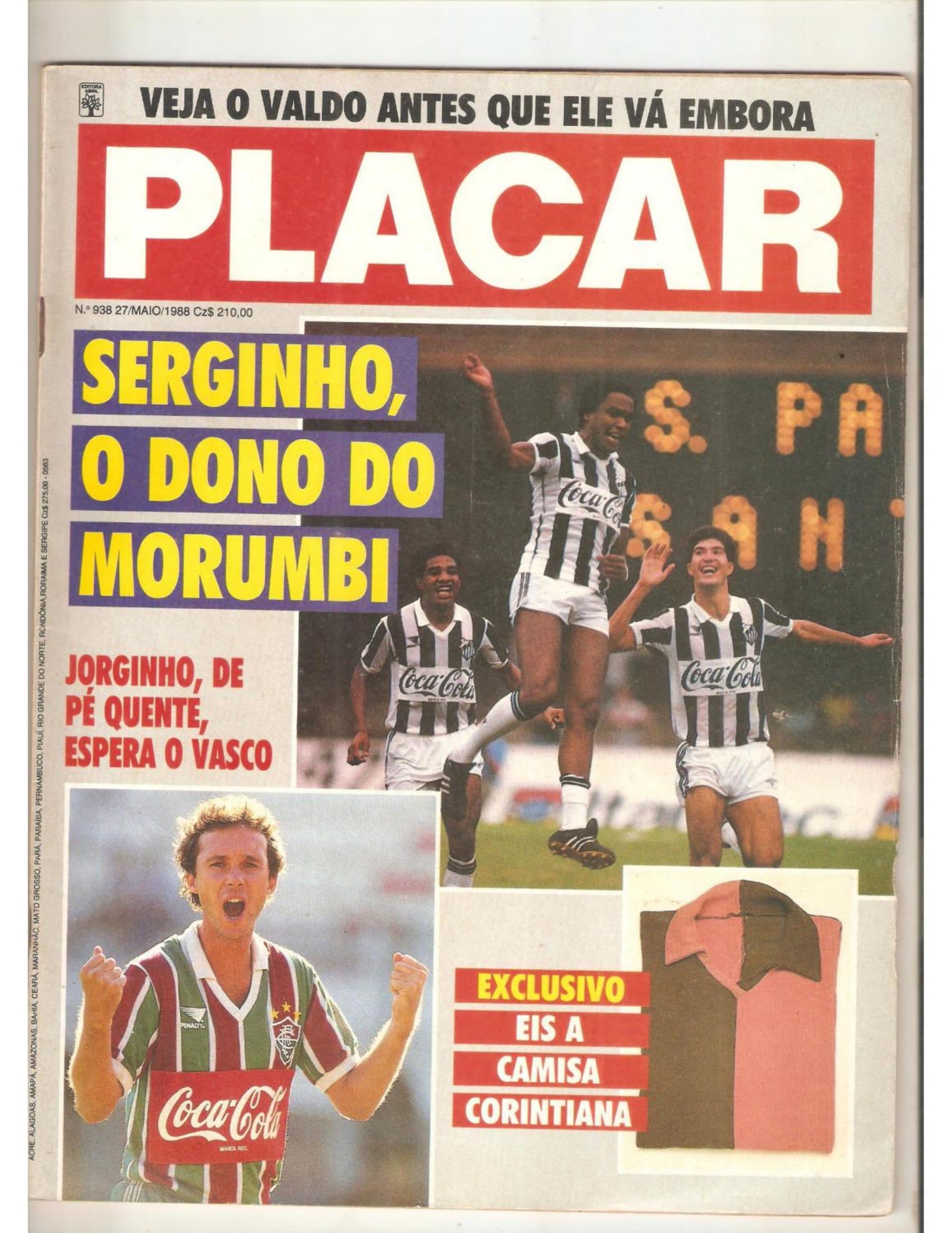 Capa da edição Nº 938 da revista PLACAR