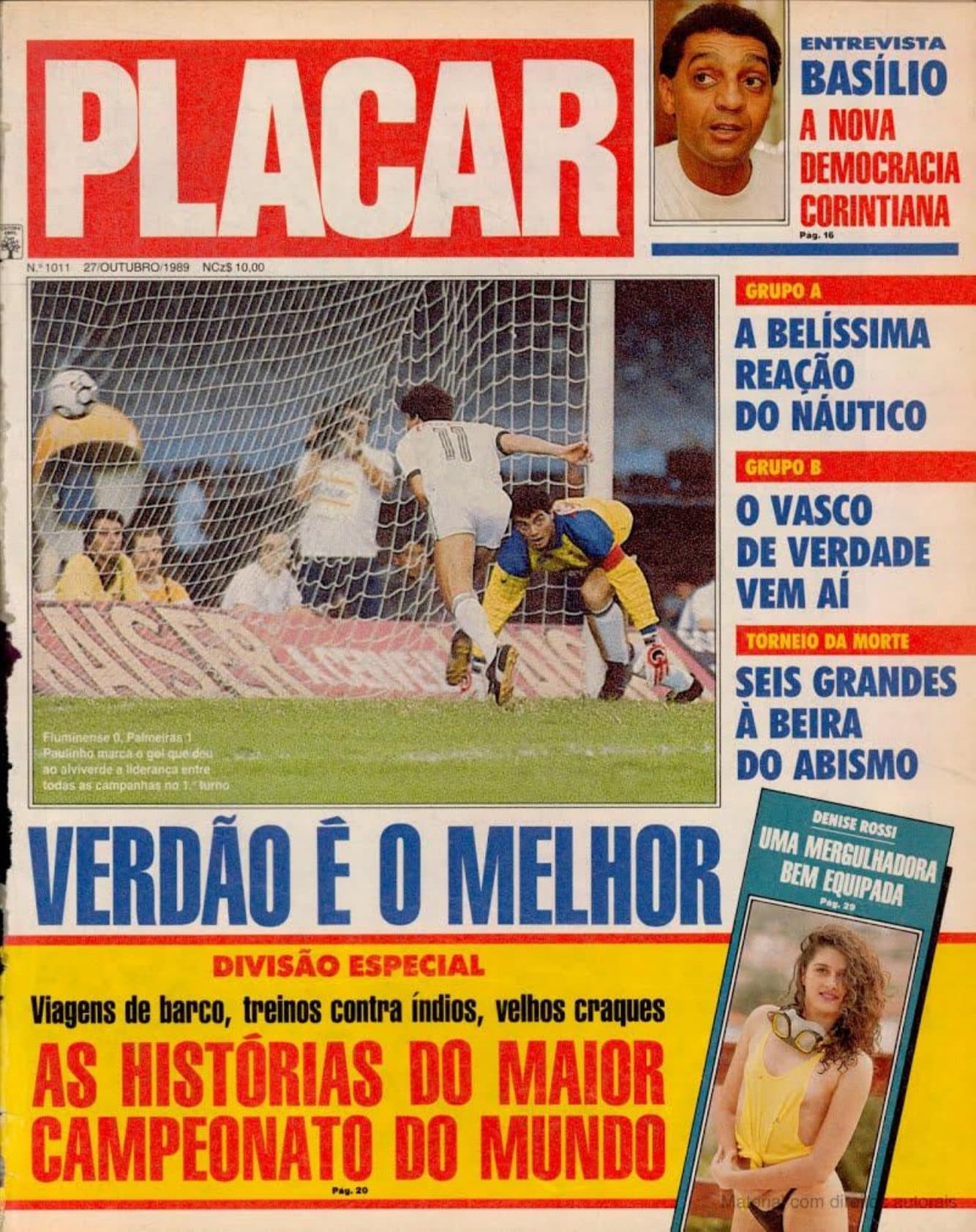 Capa da edição Nº 1011 da revista PLACAR