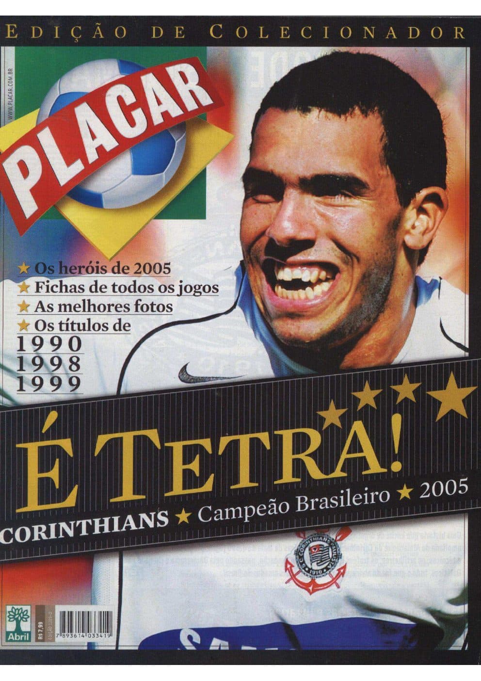 Capa da edição Nº 1289D da revista PLACAR