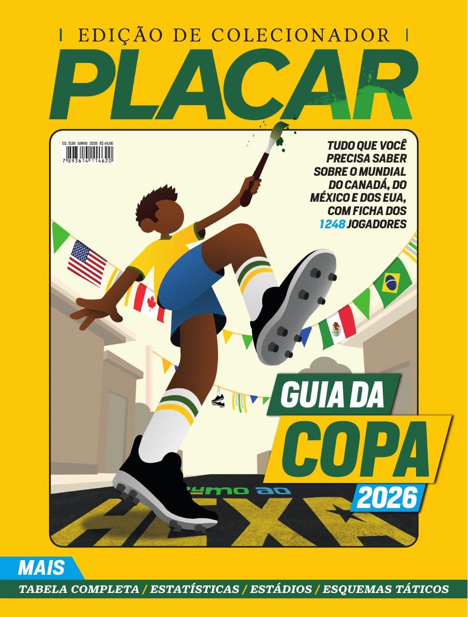 Capa da edição: Guia da Copa 2026