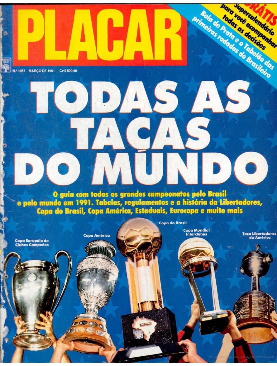 Capa da edição Nº 1057 da revista PLACAR