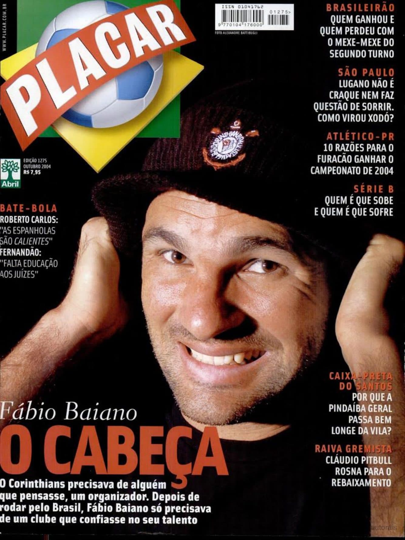 Capa da edição Nº 1275 da revista PLACAR