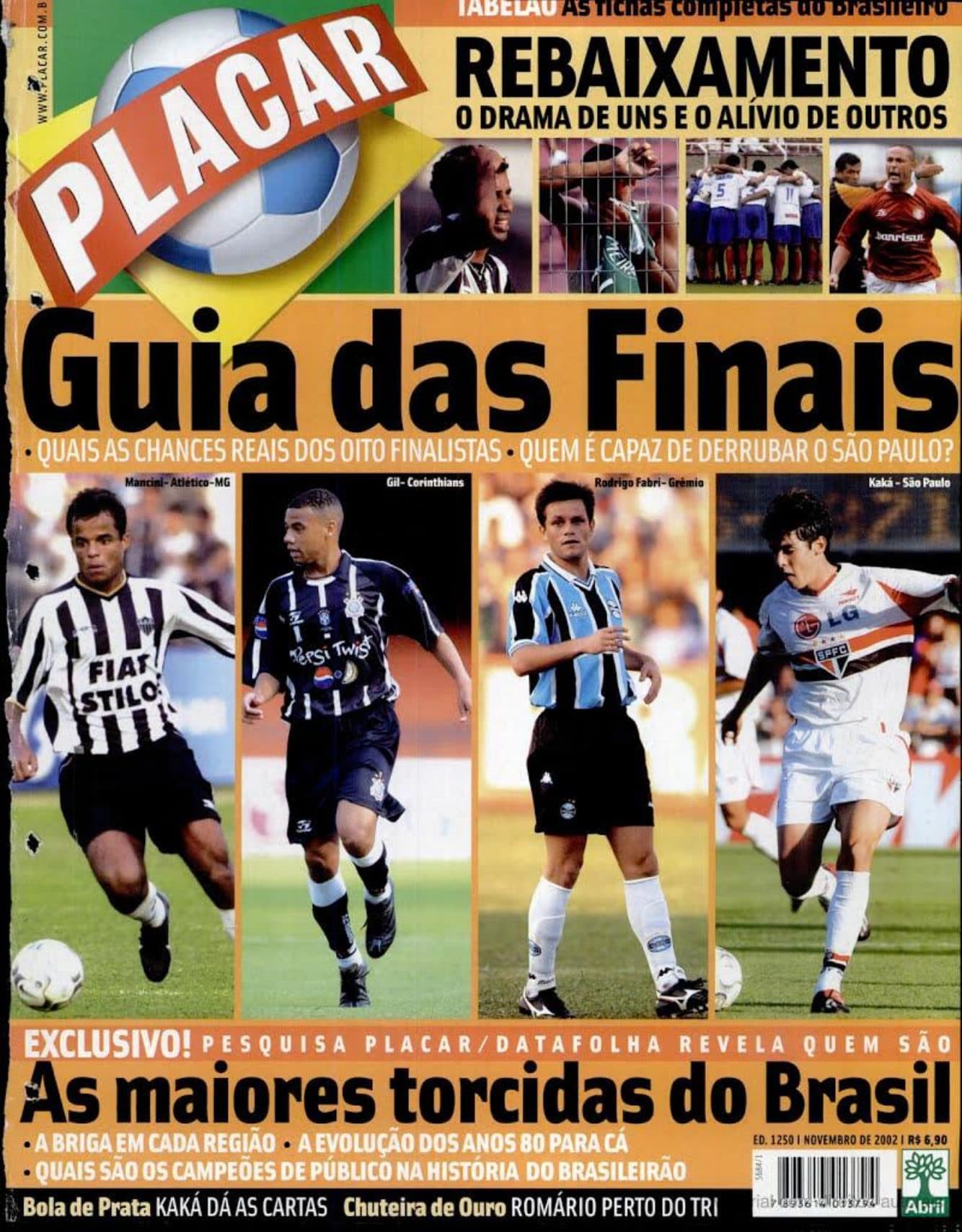 Capa da edição Nº 1250 da revista PLACAR