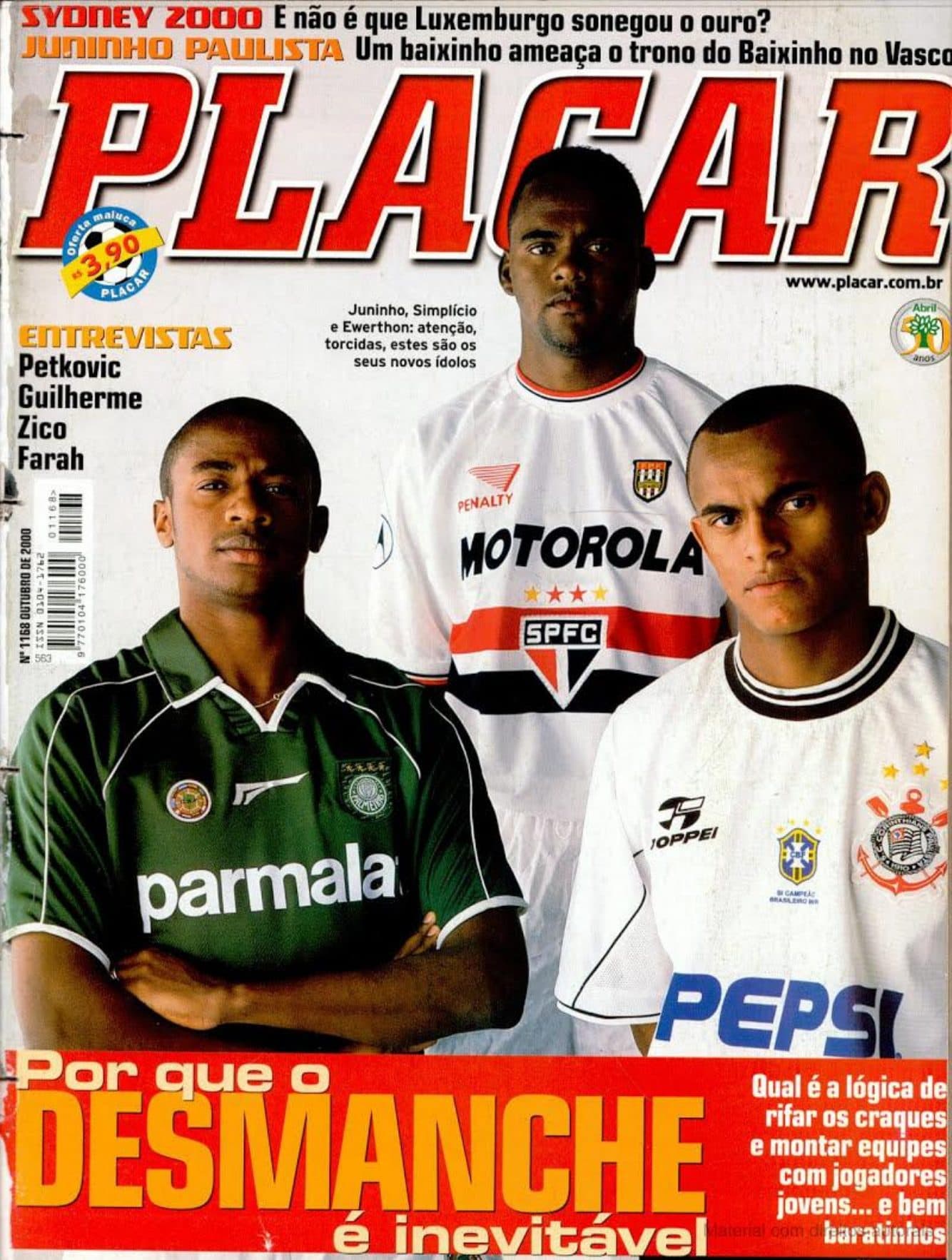 Capa da edição POR QUE O DESMANCHE É INEVITÁVEL da revista PLACAR