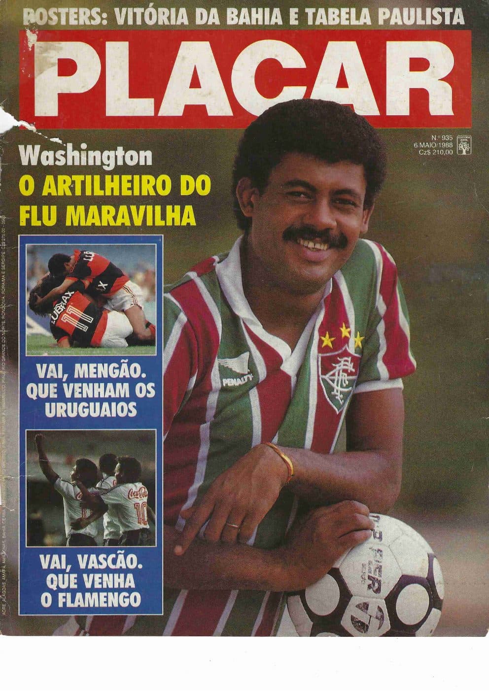 Capa da edição Nº 935 da revista PLACAR