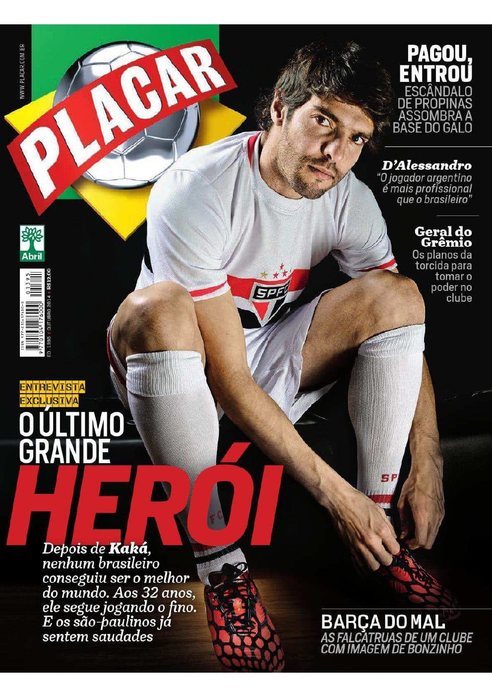 Capa da edição Nº 1395 da revista PLACAR