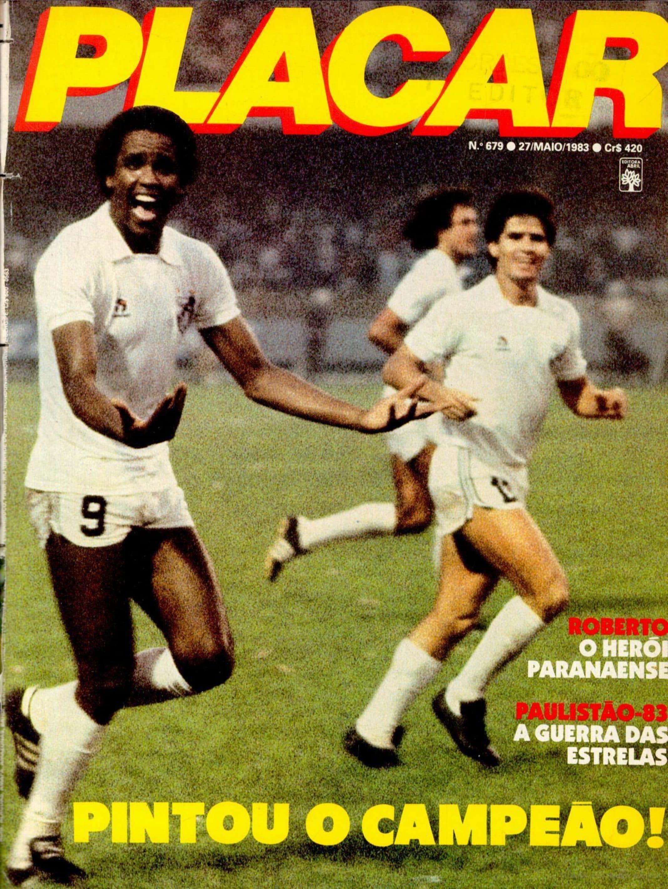 Capa da edição Pintou o Campeão! da revista PLACAR