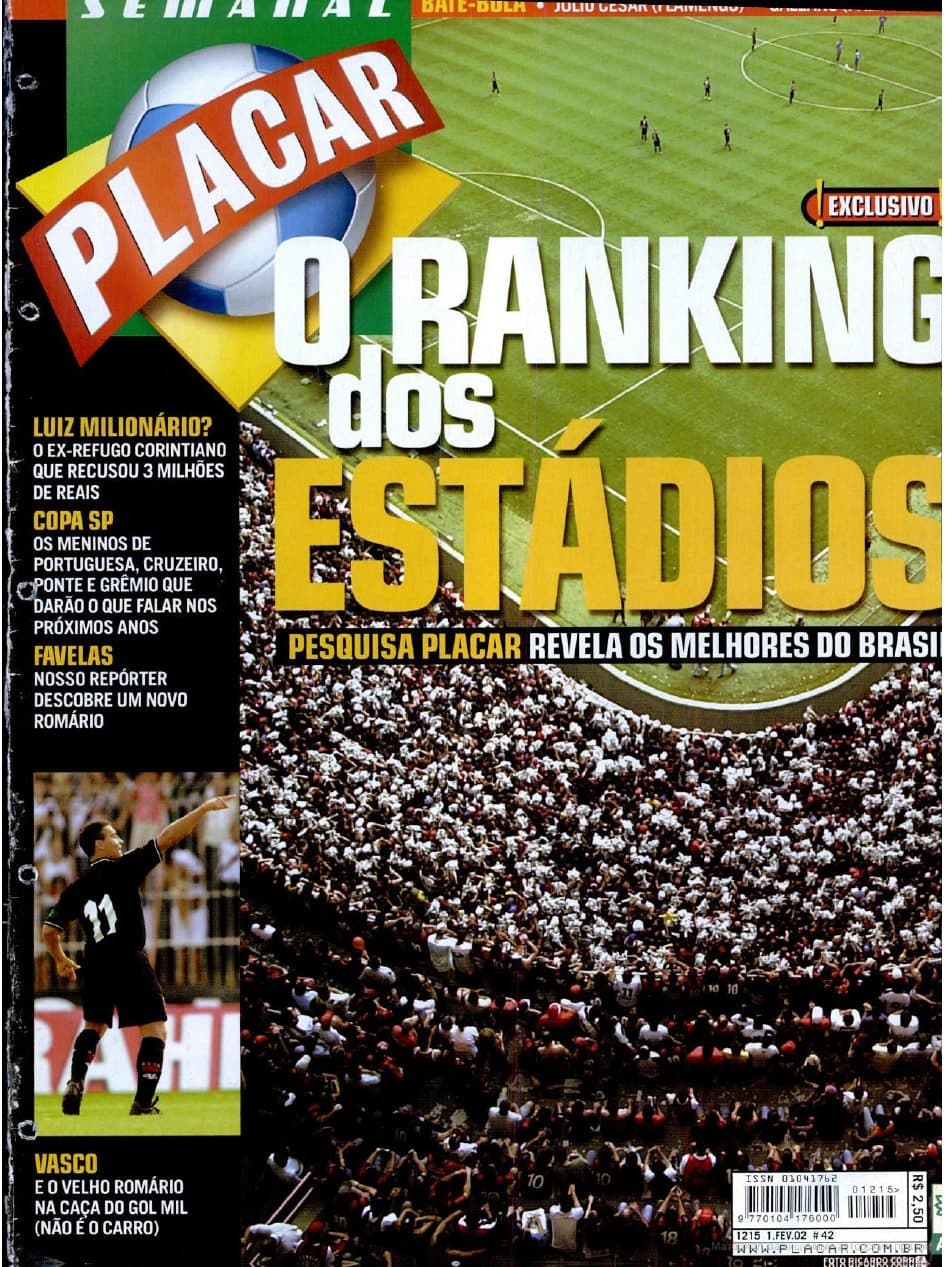 Capa da edição Nº 1215 da revista PLACAR