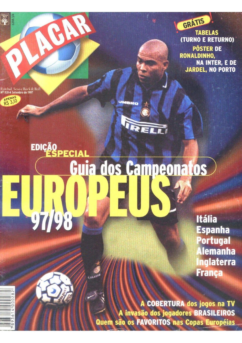 Capa da edição Nº 1131A da revista PLACAR