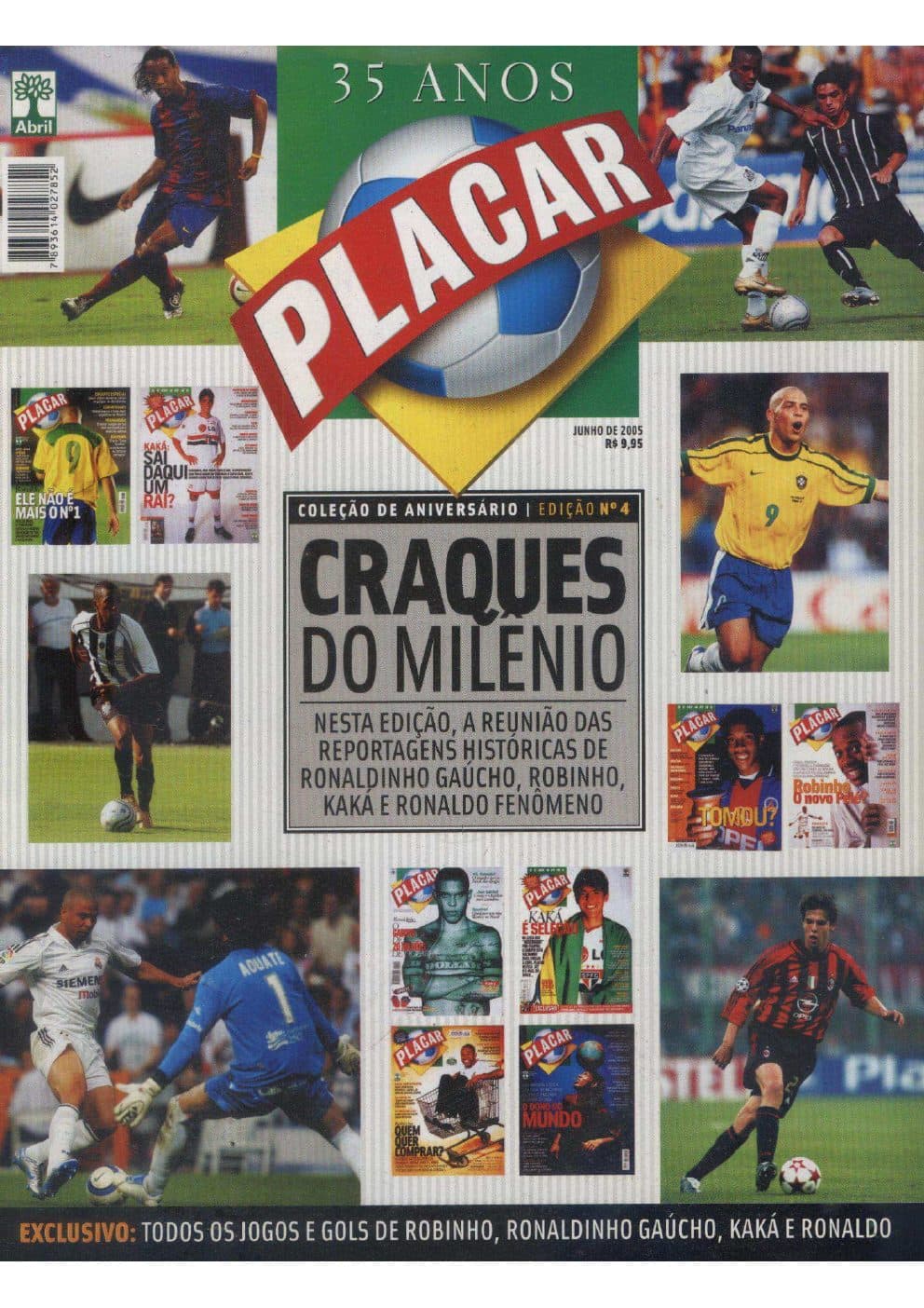 Capa da edição 35 Anos — Nº 4 da revista PLACAR