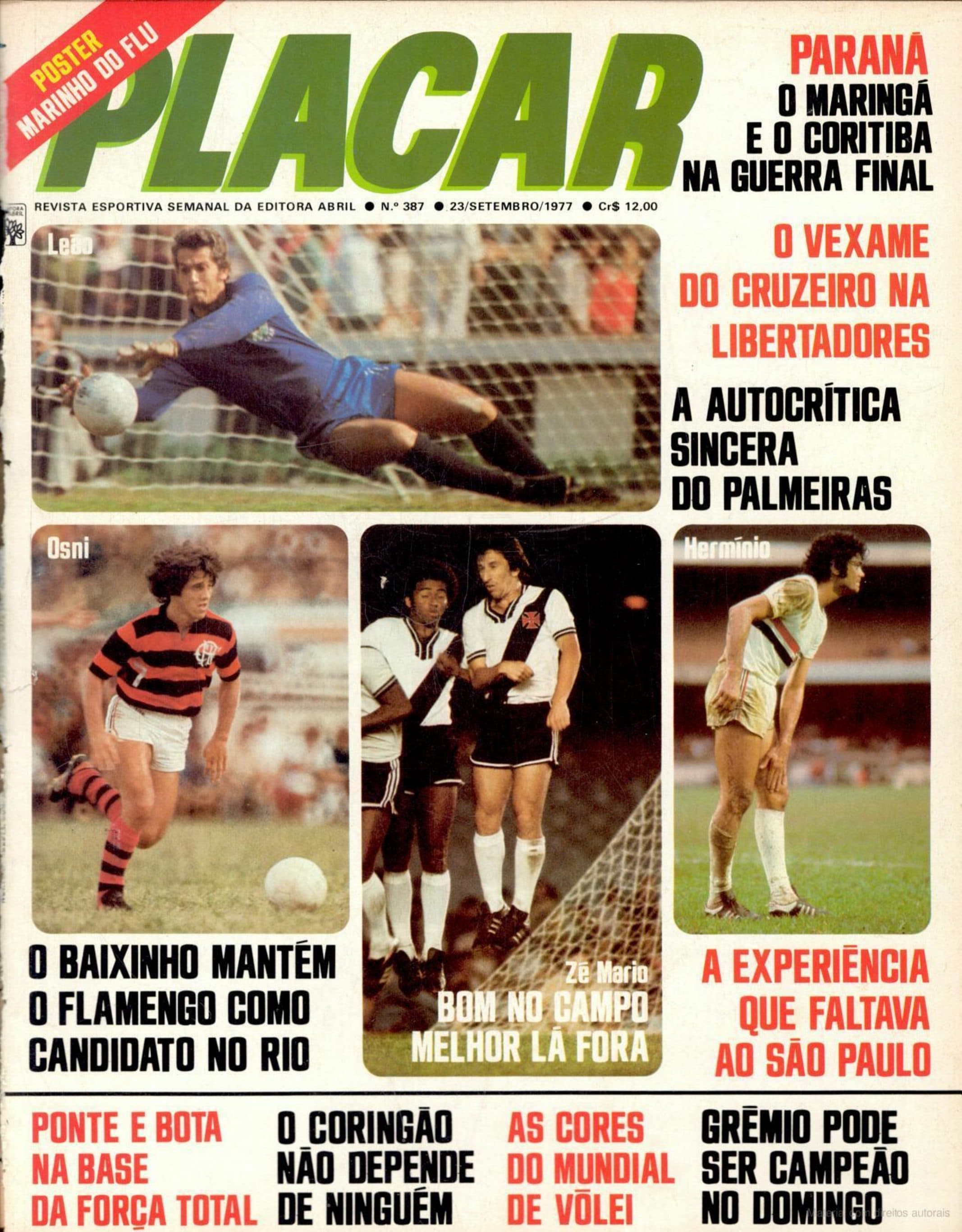 Capa da edição Leão: Um Líder na Marca do Pênalti da revista PLACAR