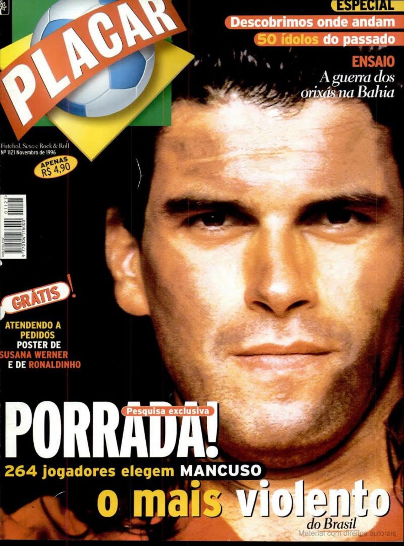 Capa da edição Nº 1121 da revista PLACAR