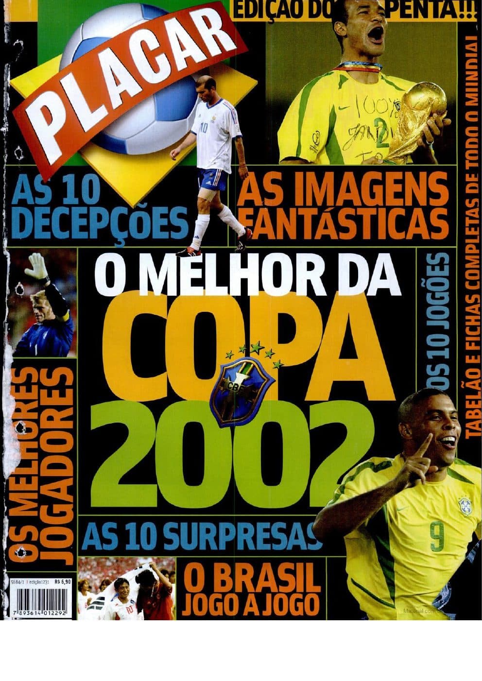 Capa da edição Nº 1231 da revista PLACAR