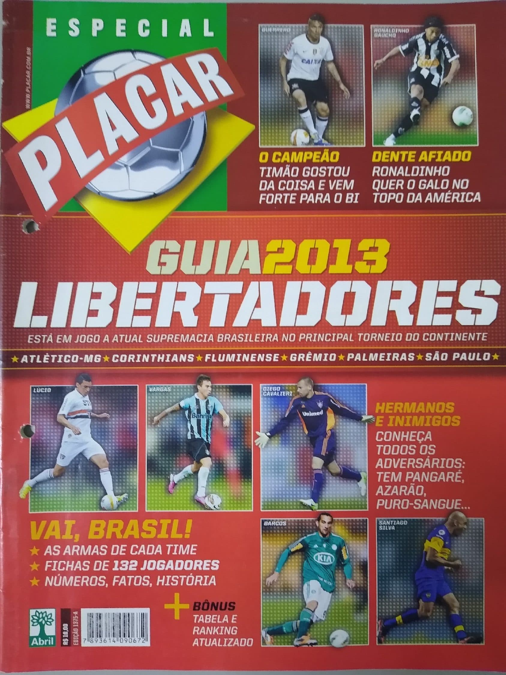 Capa da edição Nº 1375A da revista PLACAR