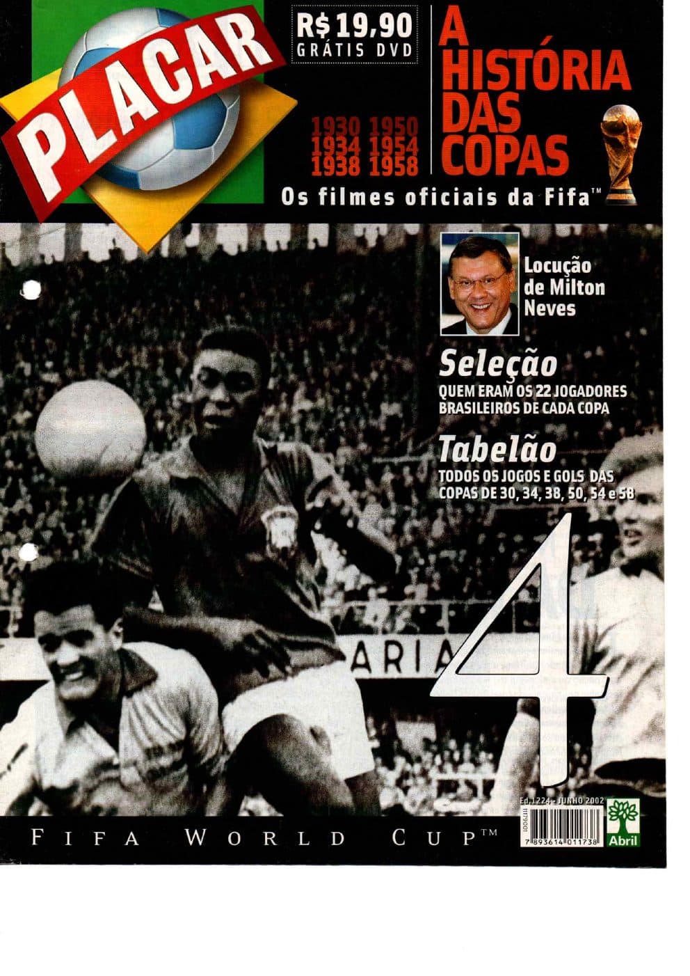 Capa da edição Nº 1224 da revista PLACAR
