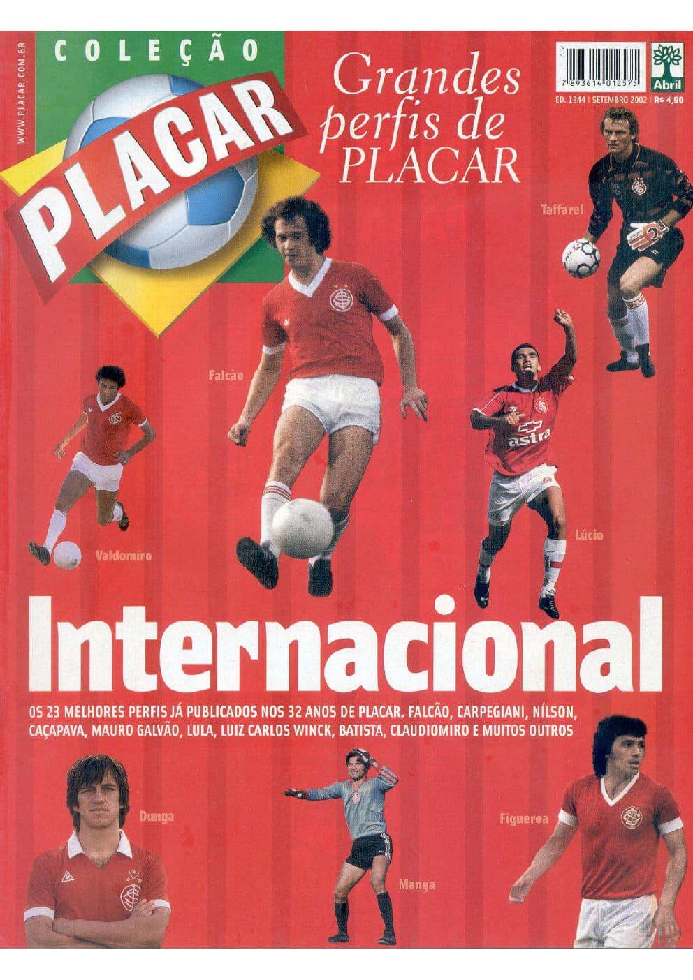 Capa da edição Nº 1244 da revista PLACAR