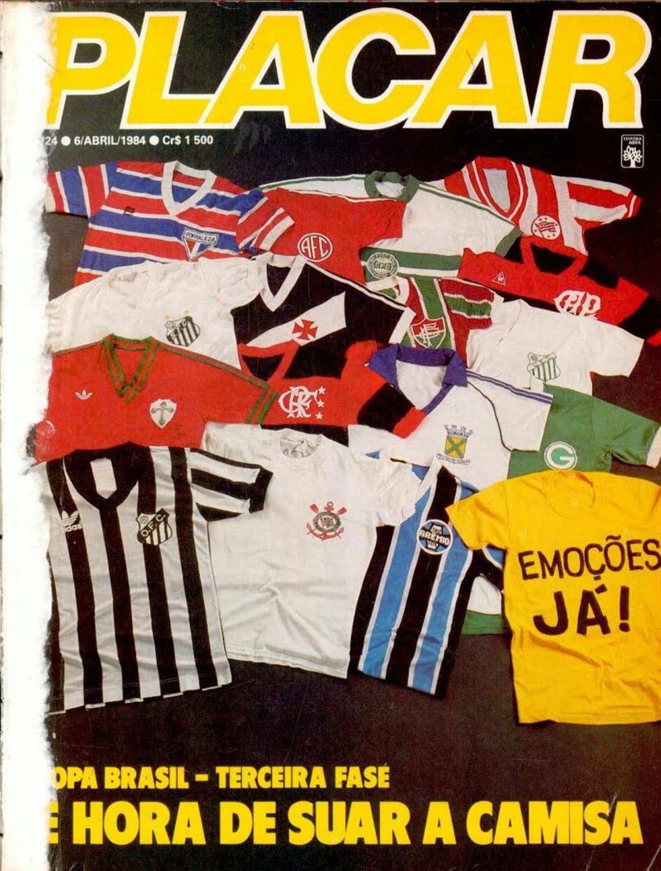Capa da edição Nº 724 da revista PLACAR