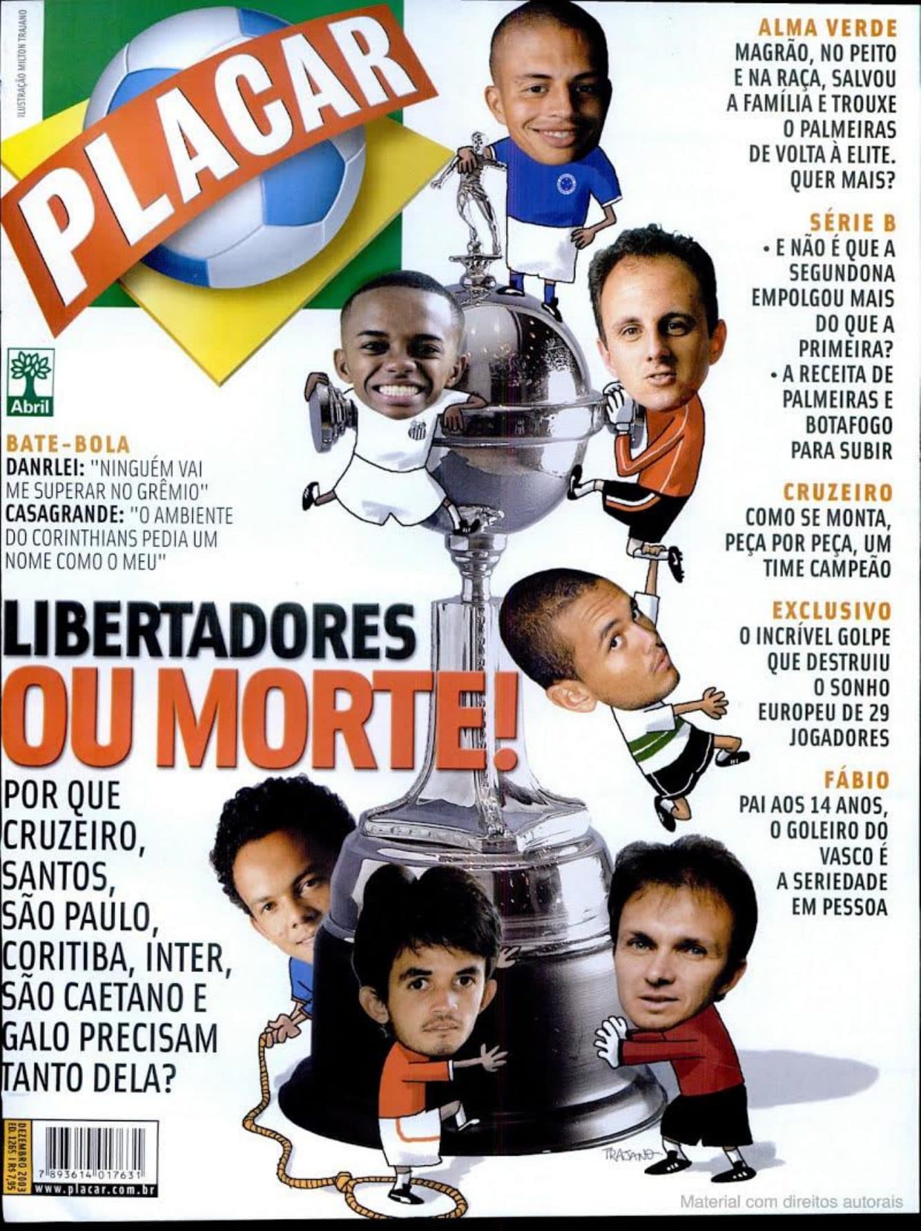 Capa da edição Nº 1265 da revista PLACAR
