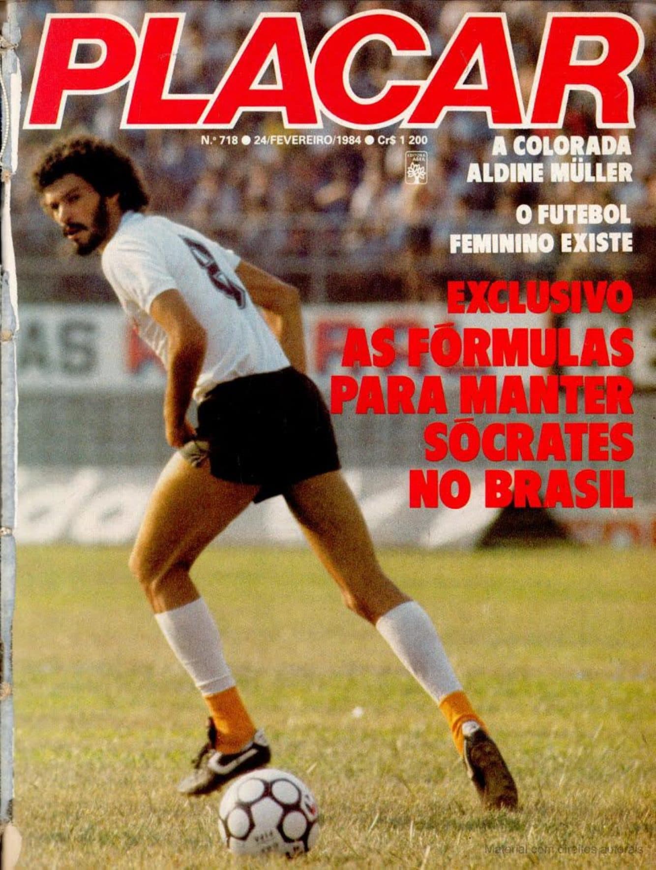 Capa da edição Nº 718 da revista PLACAR