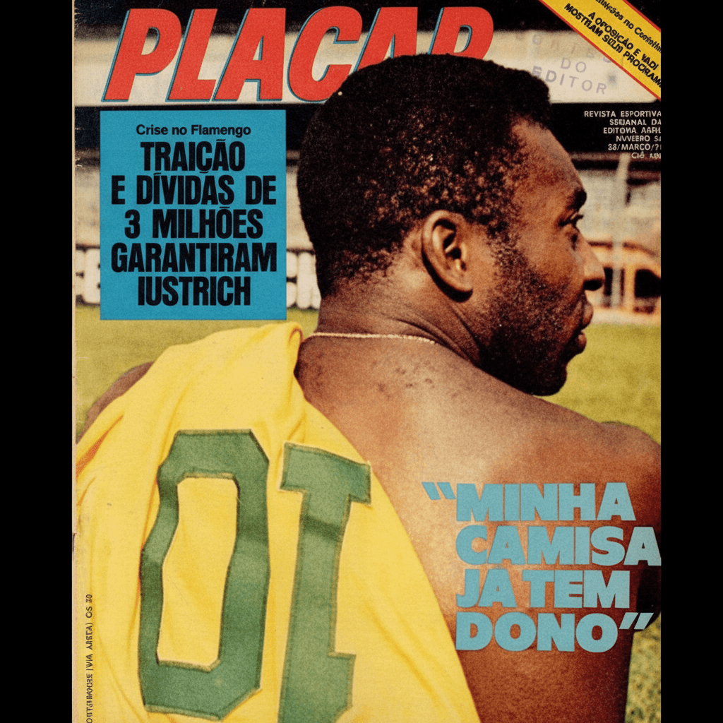 Capa da edição Minha camisa já tem dono da revista PLACAR