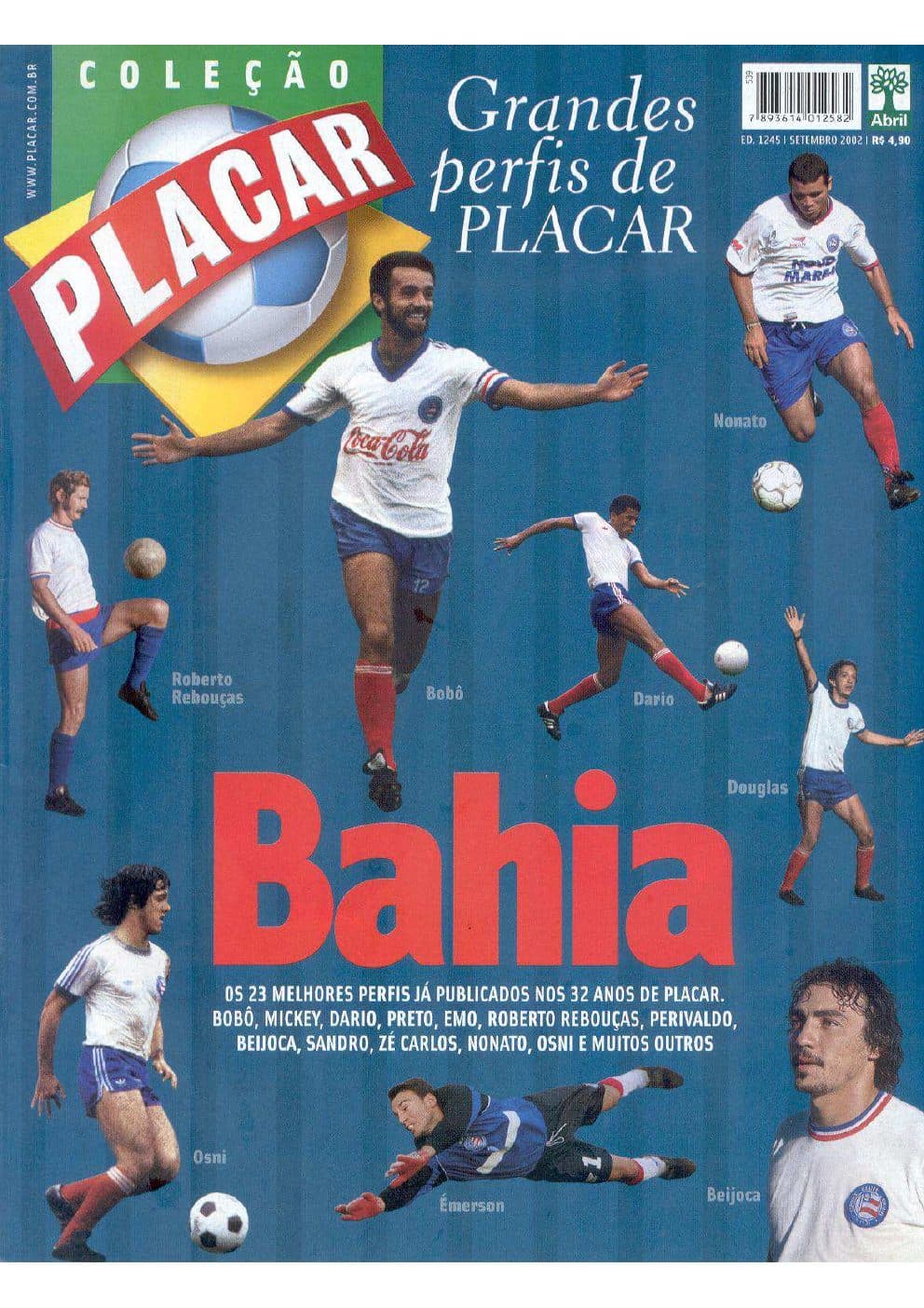 Capa da edição Nº 1245 da revista PLACAR