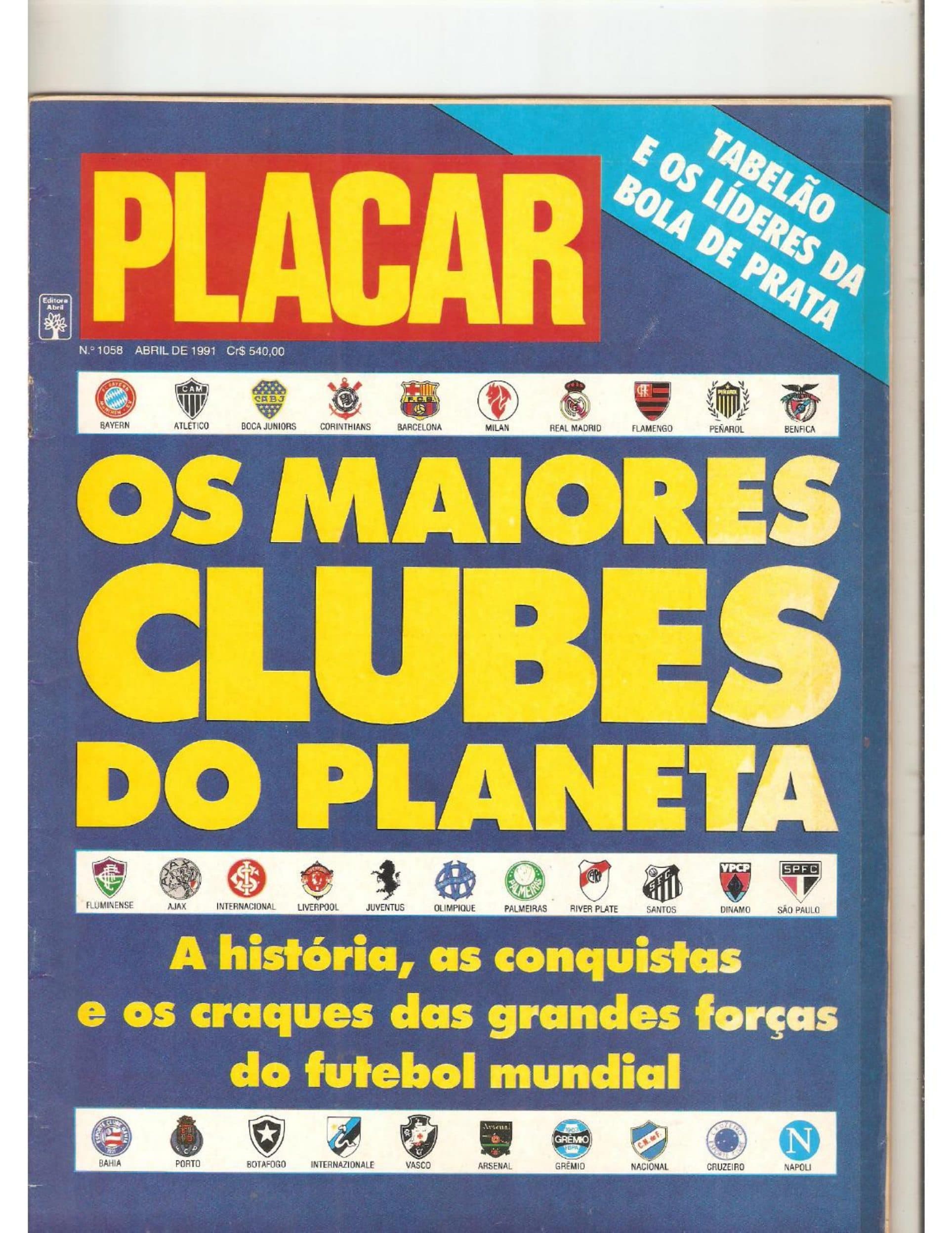 Capa da edição Nº 1058 da revista PLACAR
