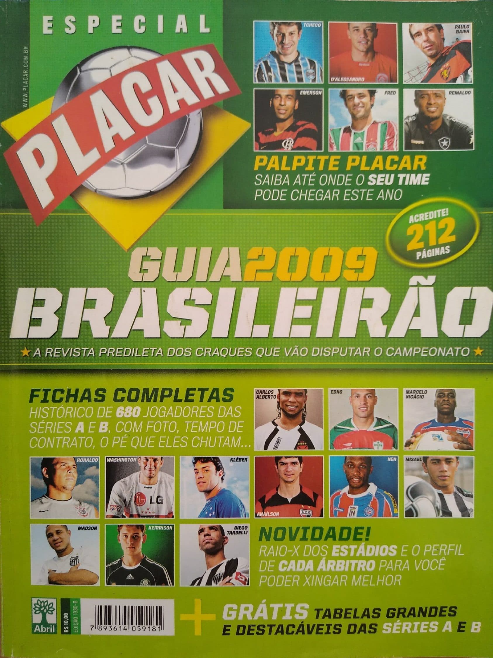 Capa da edição Nº 1330B da revista PLACAR