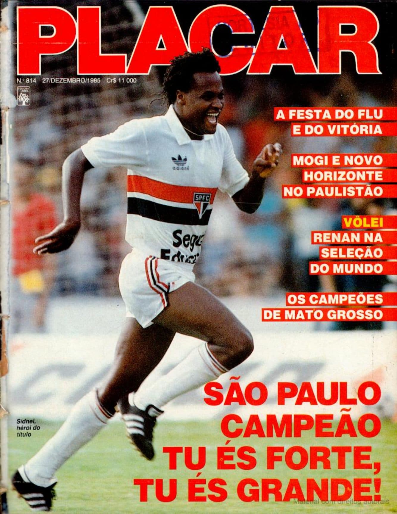 Capa da edição Nº 814 da revista PLACAR