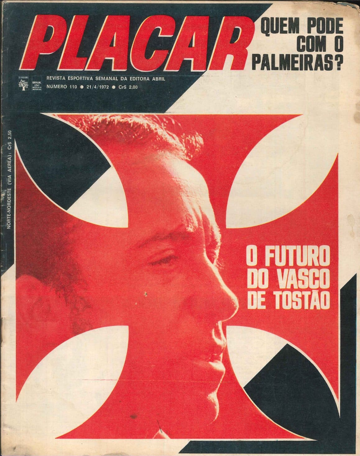 Capa da edição Quem pode com o Palmeiras? da revista PLACAR