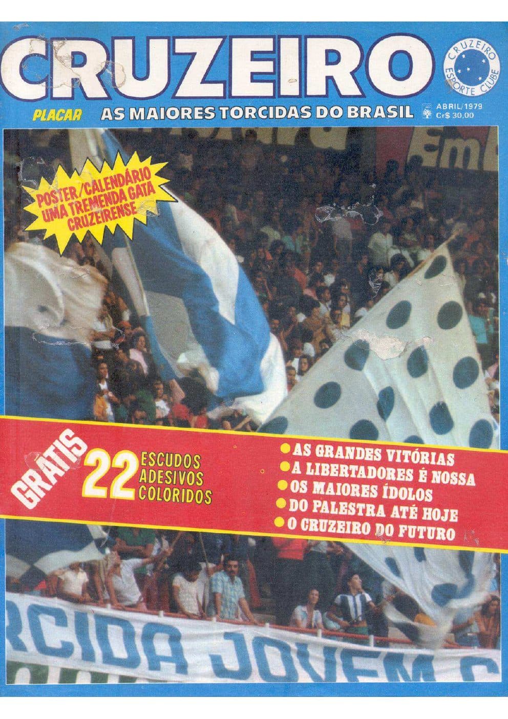 Capa da edição 1979-EDIÇÃO E. M.T.B. CRUZEIRO da revista PLACAR