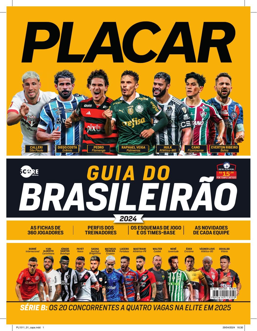 Capa da edição: Nº 1511