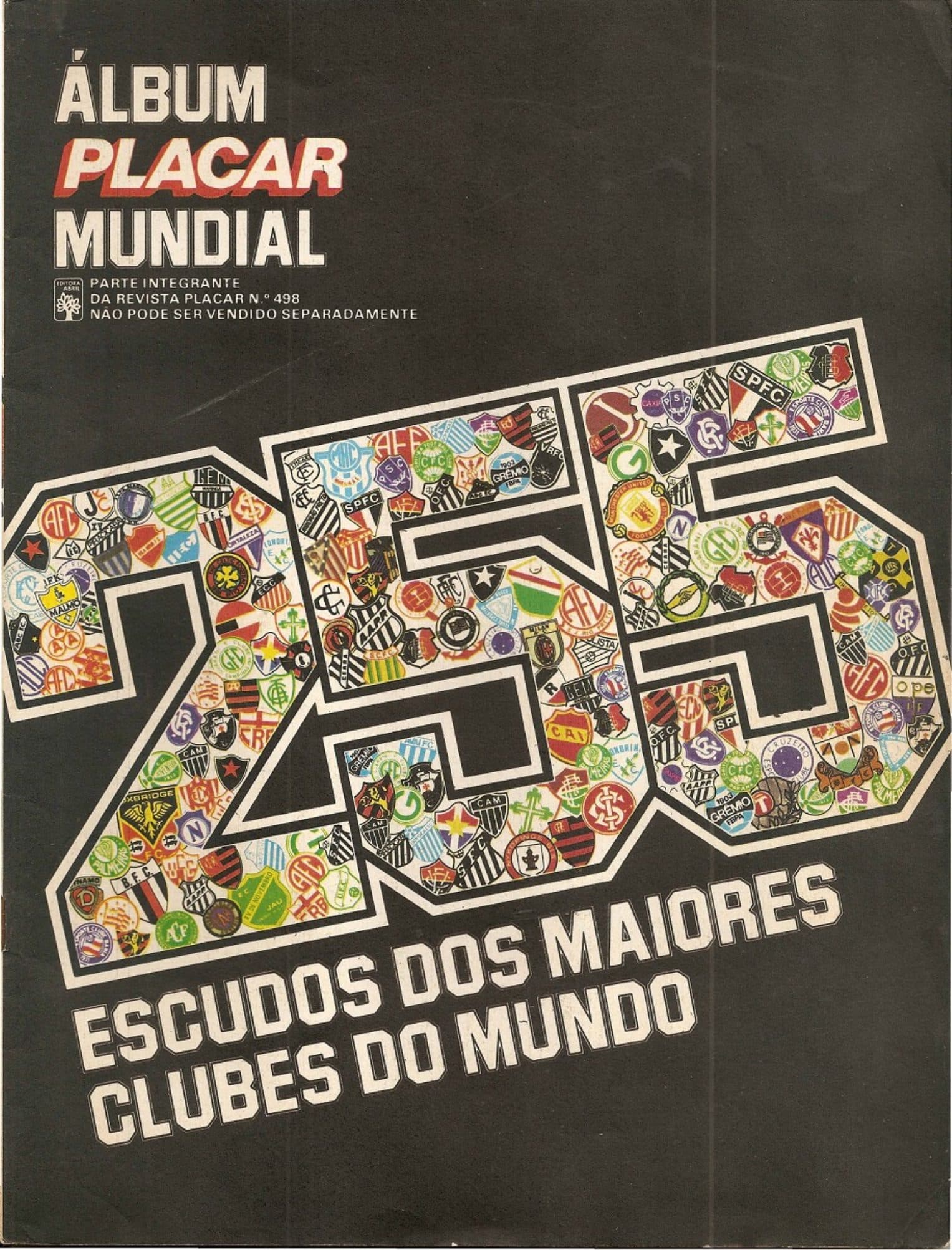 Capa da edição Escudos do Mundo da revista PLACAR