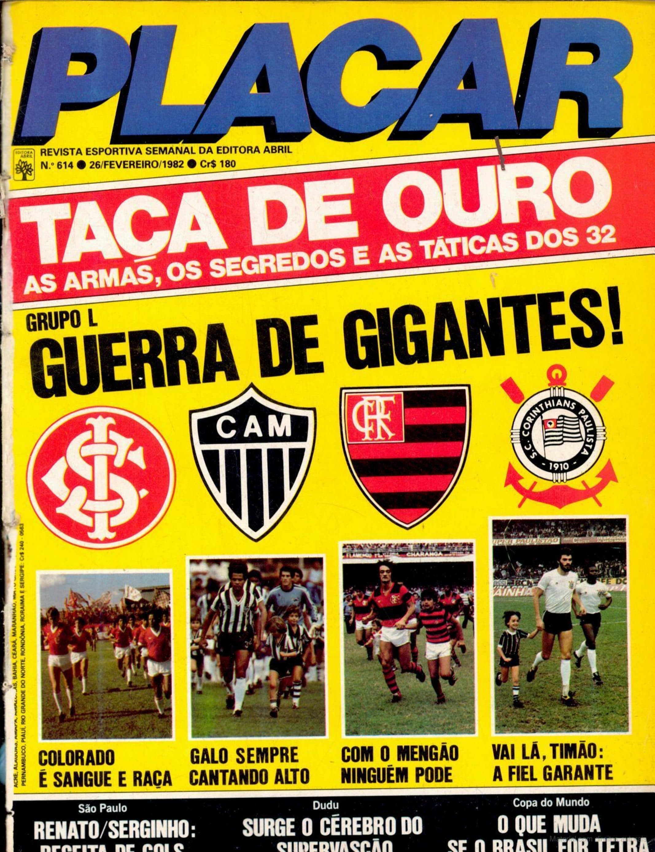 Capa da edição Nº 614 da revista PLACAR