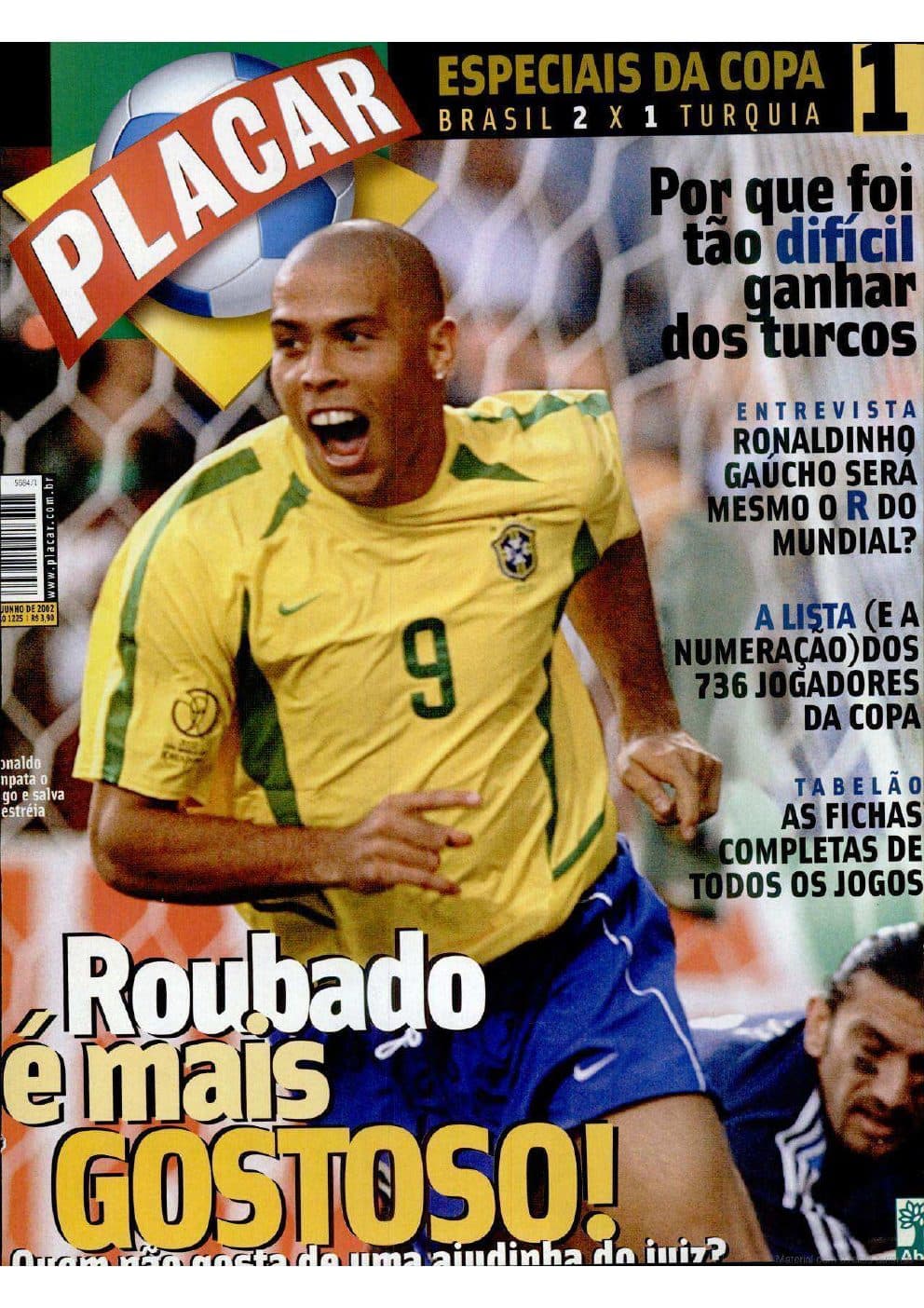 Capa da edição Nº 1225 da revista PLACAR